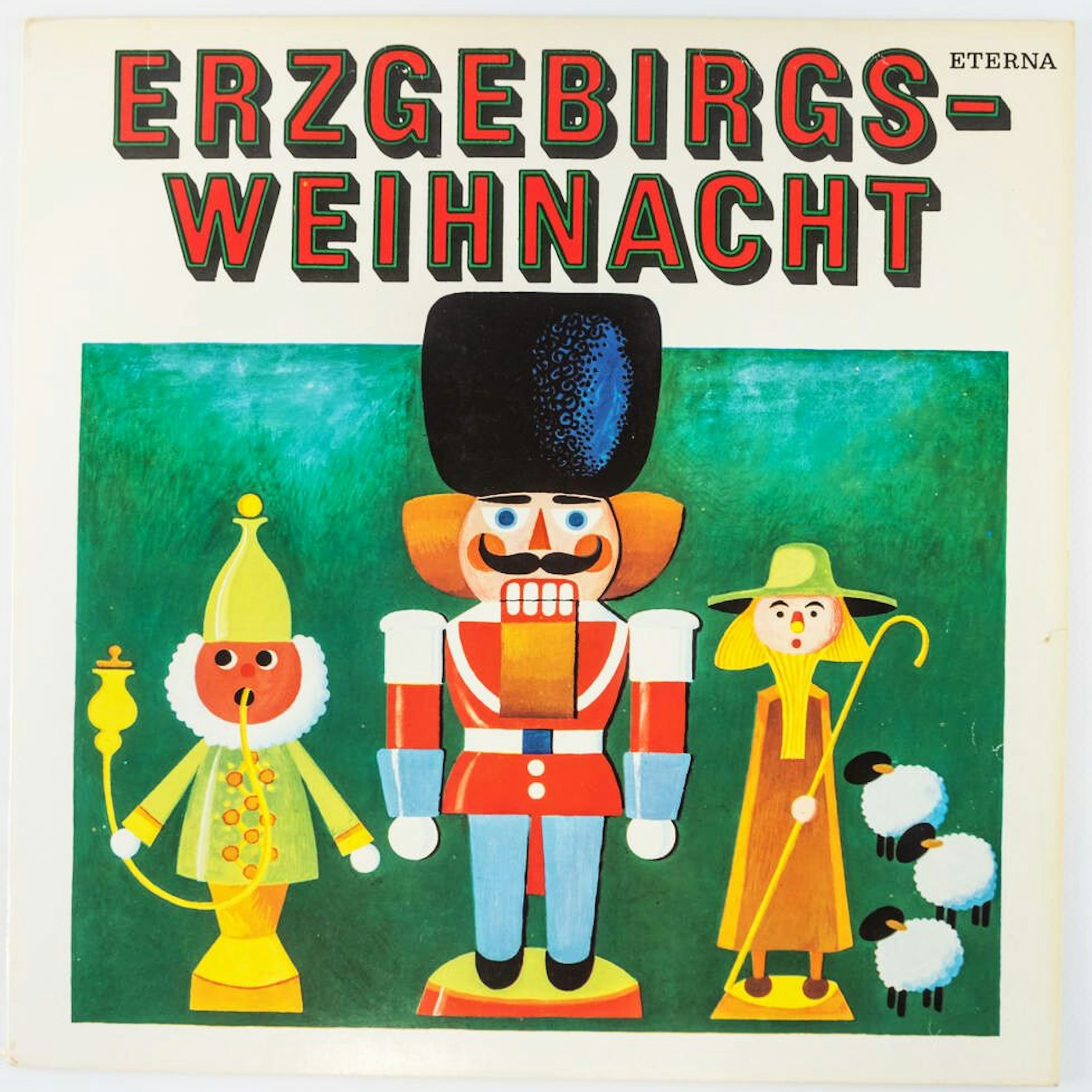 Das Erzgebirge ist die Wiege der Weihnacht, viele Traditionen aus der Region bestimmten das Weihnachtsfest in der DDR. Klar, dass es auch die passende Platte gab.