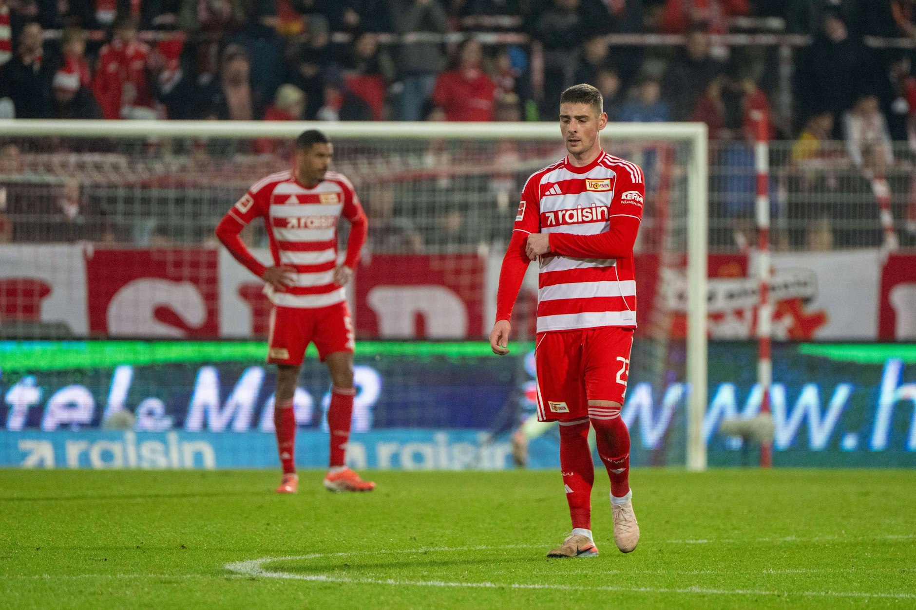 Andrej Ilic saß bei der 1:2-Niederlage gegen Heidenheim beim 1. FC Union Berlin zunächst auf der Bank. Nach seiner Einwechslung fand er kaum ins Spiel.