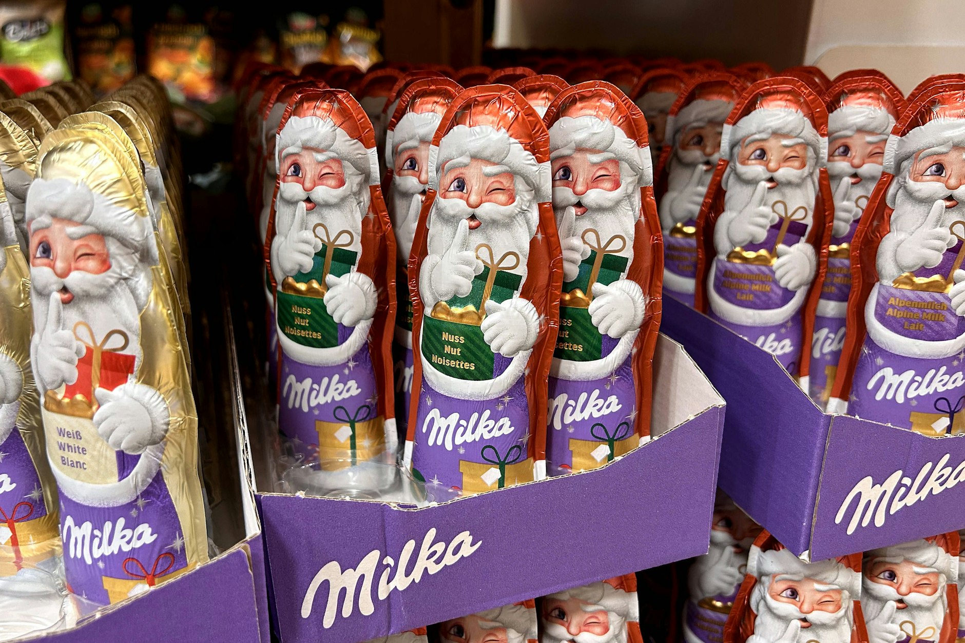Nikolaus steht vor der Tür, werden jetzt wieder mehr Milka-Weihnachtsmänner gekauft?