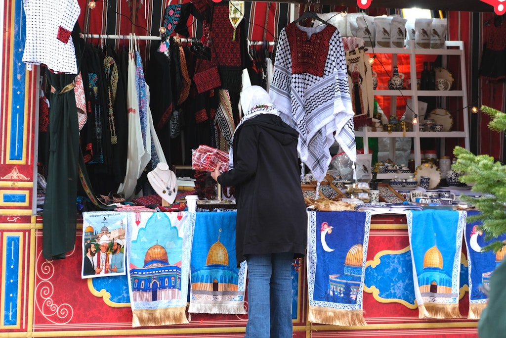 Palästinenser-Stand auf Weihnachtsmarkt am Alexanderplatz: Betreiber greift durch