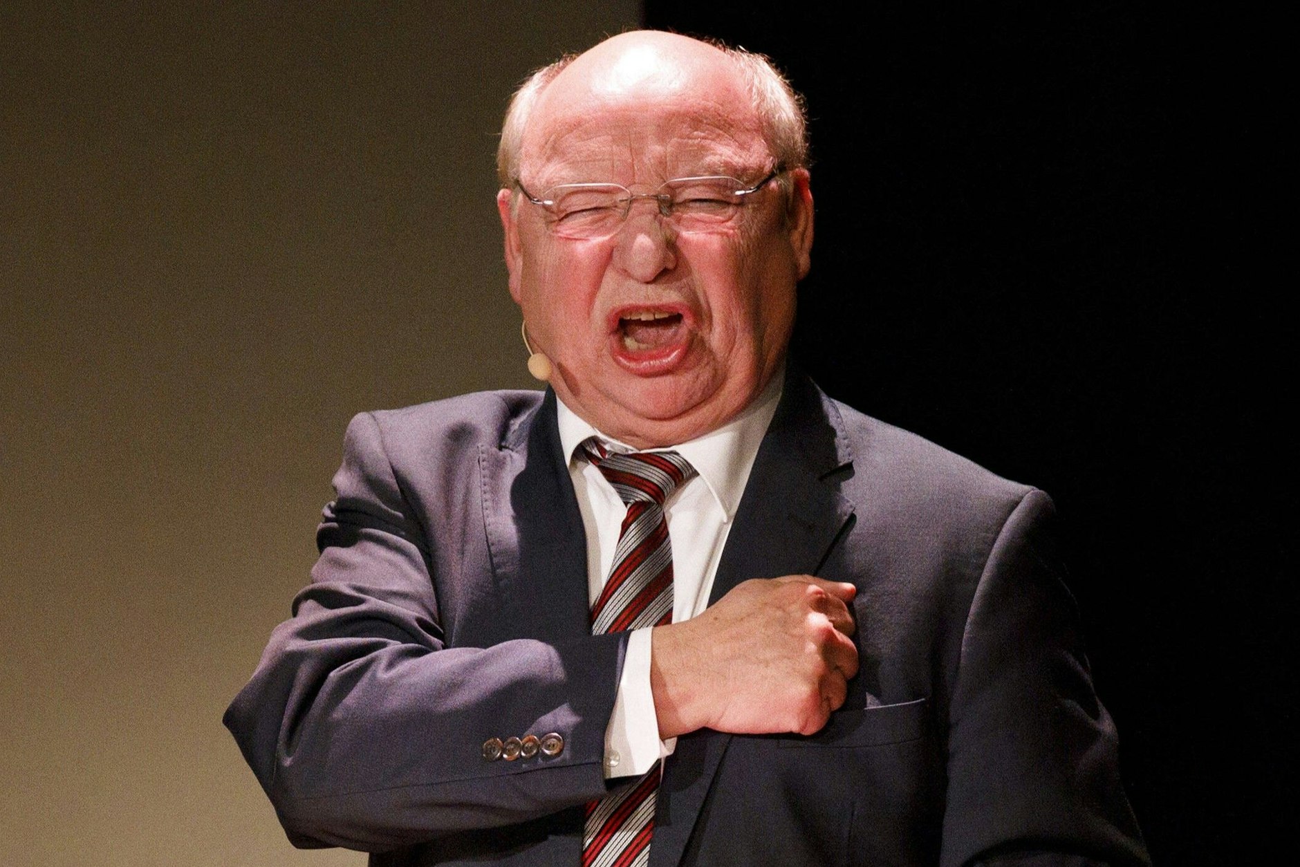 Hans-Joachim Heist als Wutbürger Gernot Hassknecht