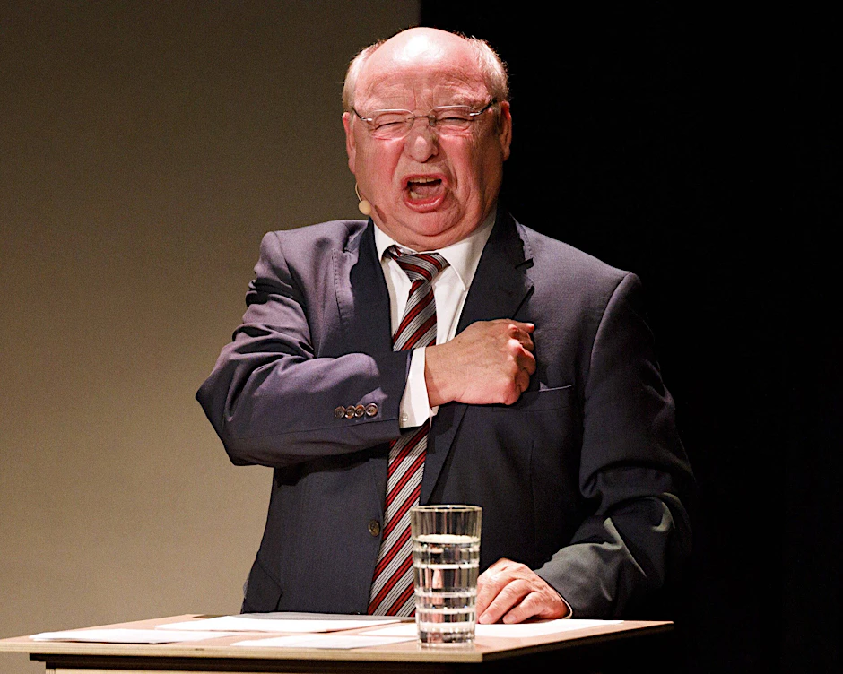 Hans-Joachim Heist als Wutbürger Gernot Hassknecht
