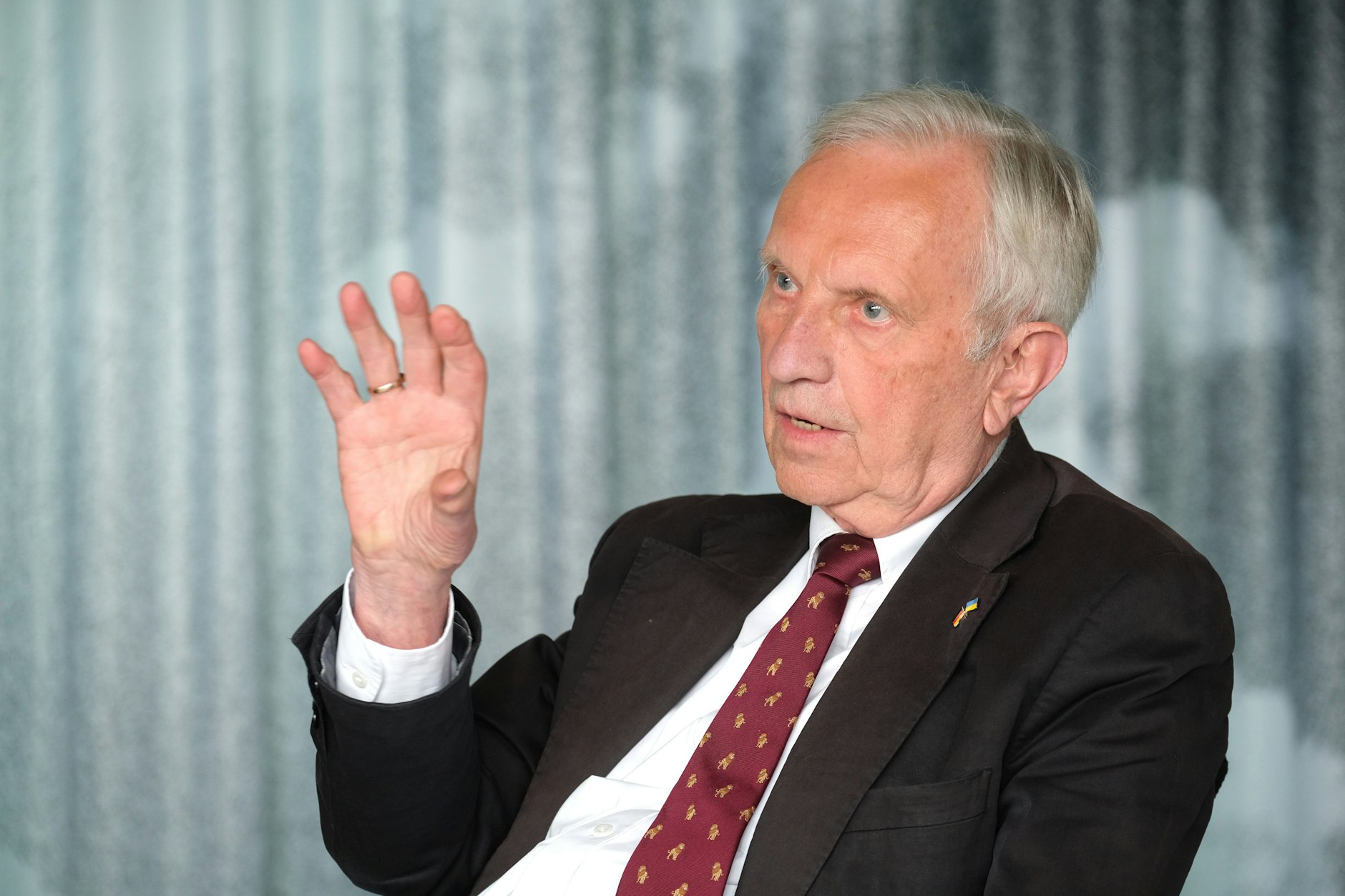 General Klaus Wittmann bei einem Streitgespräch anlässlich der 80-Jahr-Feier der Berliner Zeitung