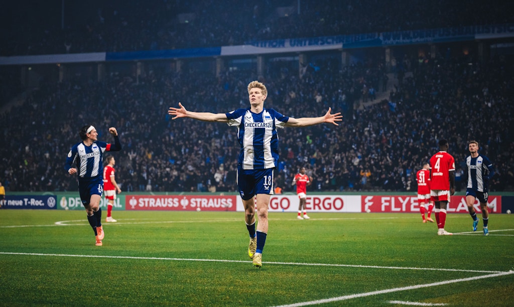 High-scoring run to the cup quarter-finals: Hertha BSC overwhelms 1 ...