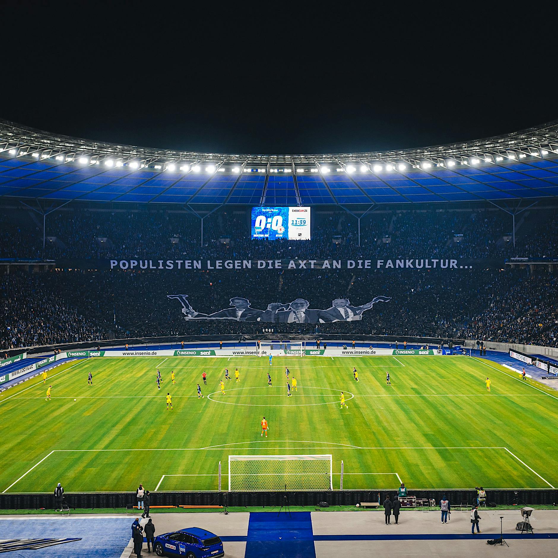 Wunsch deutscher Fußballfans: Hertha BSC gehört in die Bundesliga, Union nicht