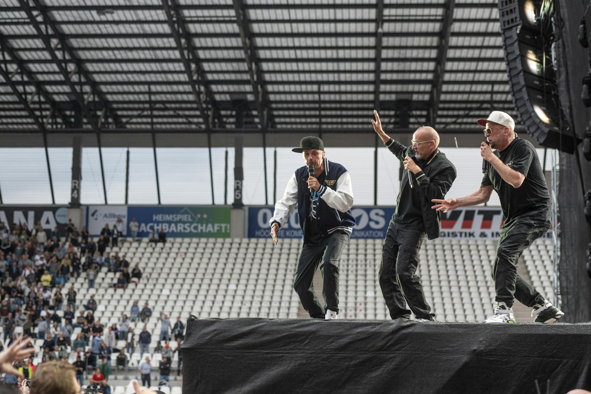 Ein letztes Mal gehen Die Fantastischen Vier auf große Tour.