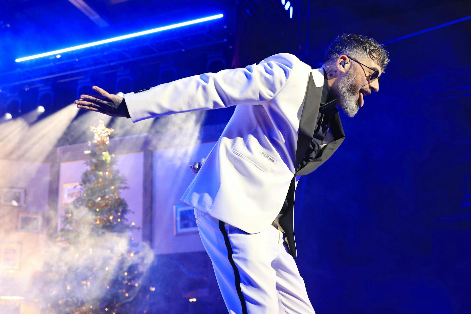Rapper Sido tritt mit seiner Weihnachtsshow 15-mal in der Berliner Columbiahalle auf.
