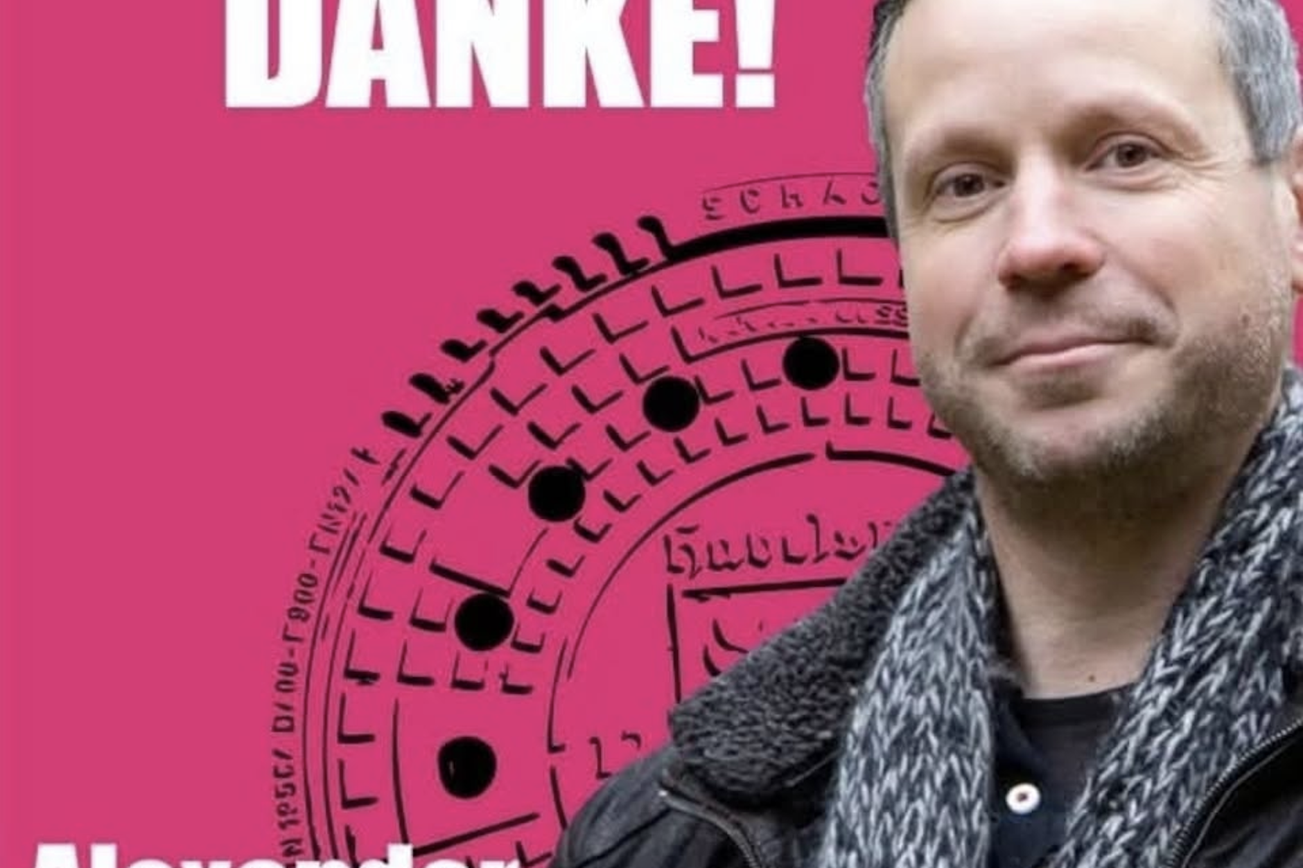 Der Zehdenicker Bürgermeister Alexander Kretzschmar auf einem Wahlplakat.