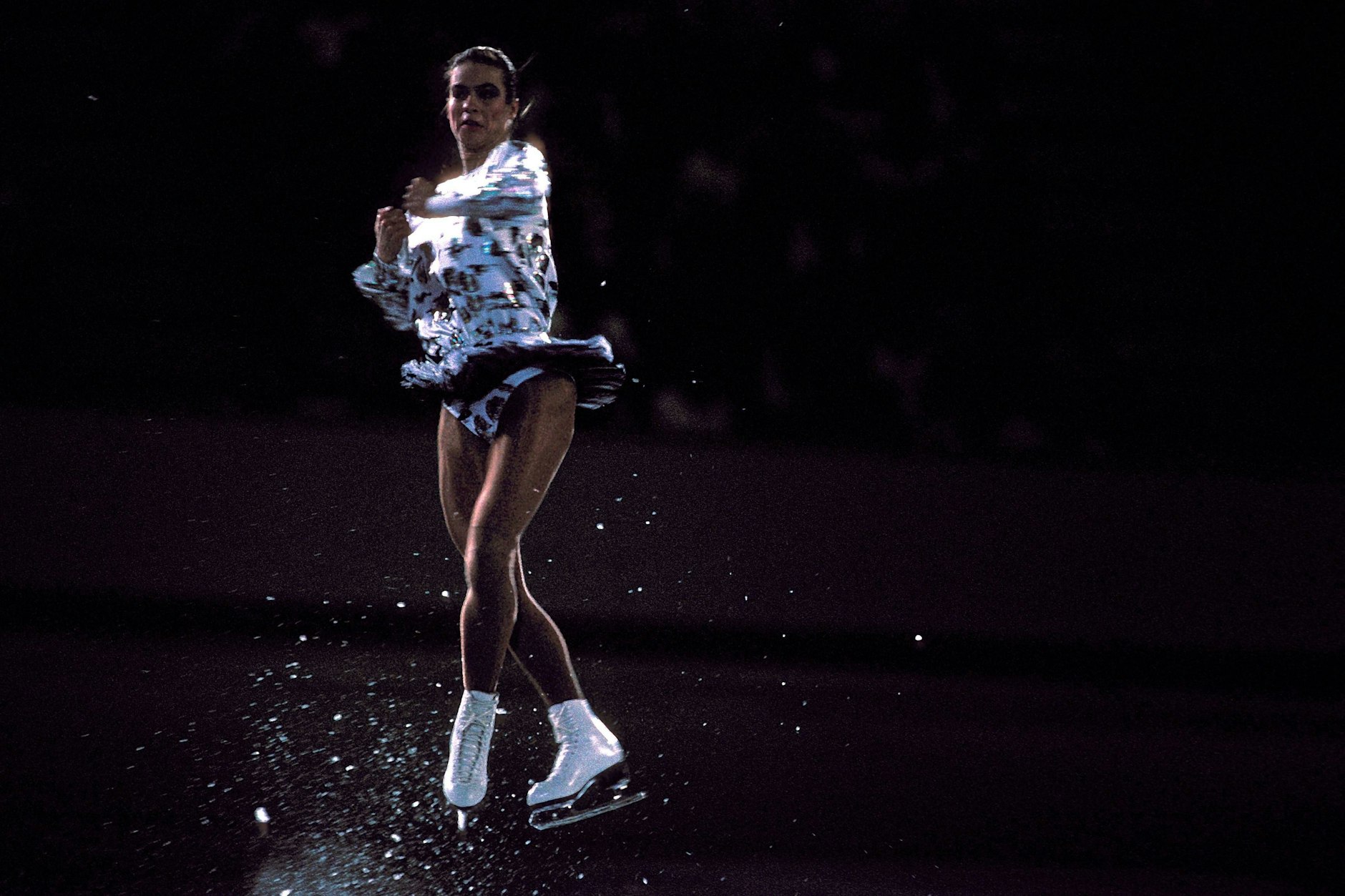 Auf dem Eis: Katarina Witt in ihrem Element 1988