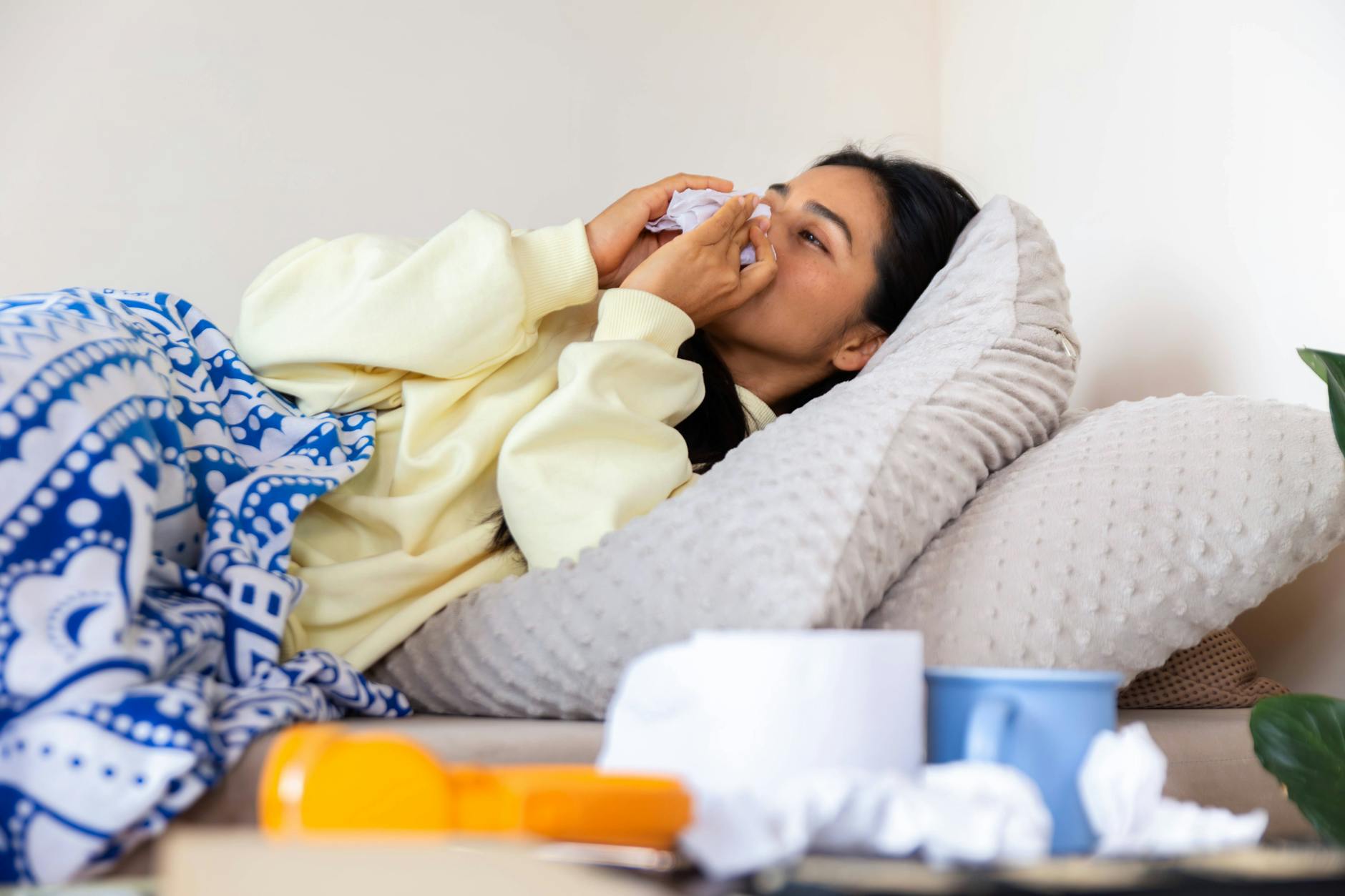 So könnte es bald in vielen Häusern und Wohnungen in Deutschland aussehen. Eine neue Grippe-Variante ist auf dem Weg.