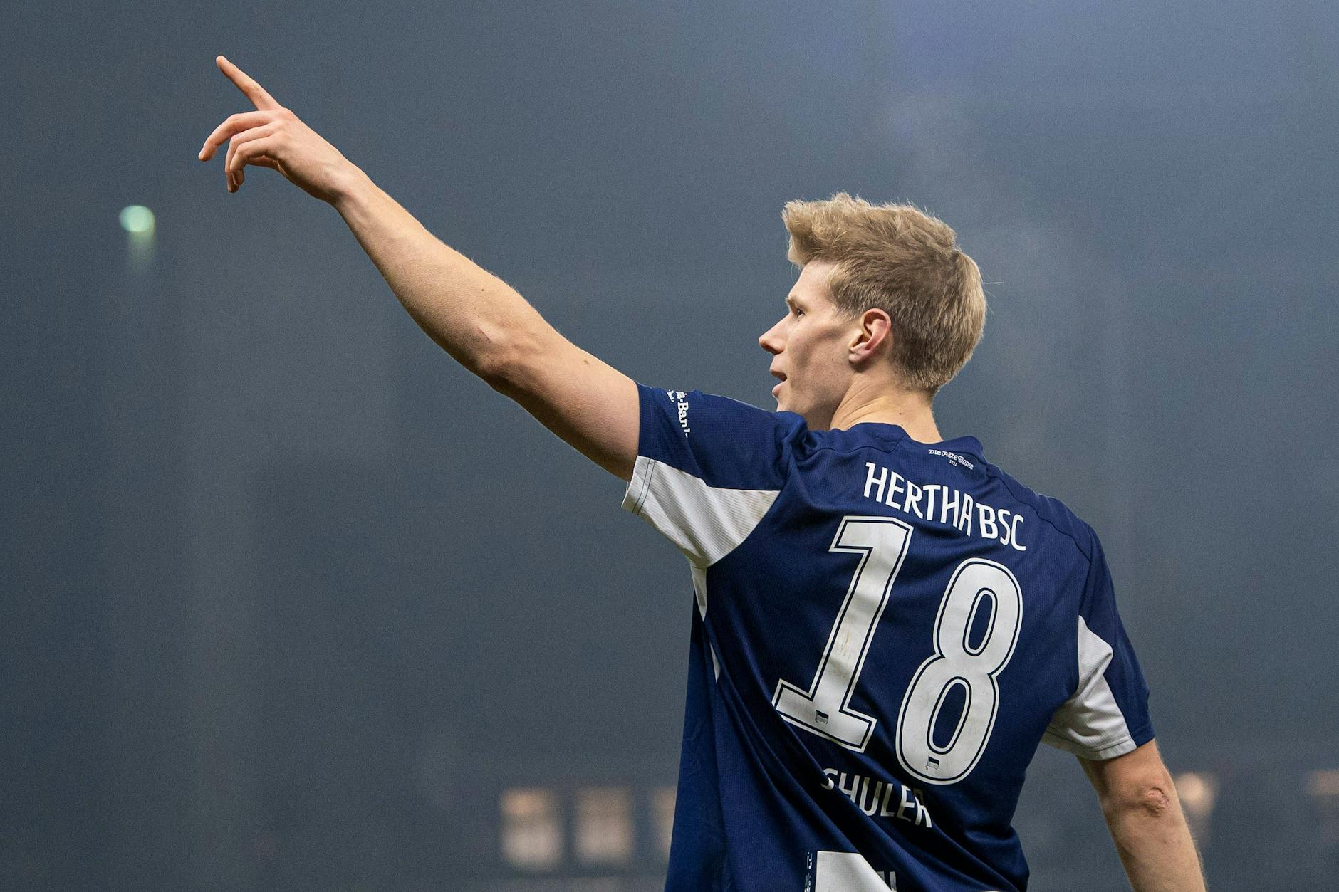 Mit Hertha BSC geht es aufwärts und auch bei Stürmer Luca Schuler läuft es prima. Im Pokal traf er gegen Kaiserslautern doppelt. Klappt es Sonntag gegen Magdeburg wieder?