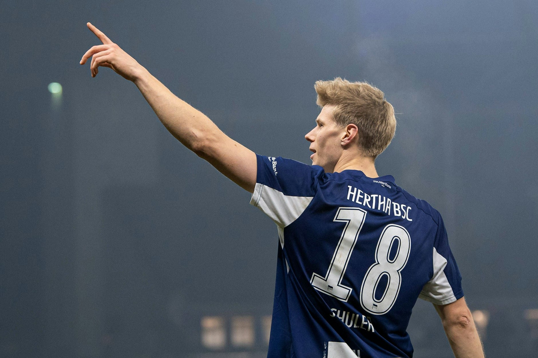 Mit Hertha BSC geht es aufwärts und auch bei Stürmer Luca Schuler läuft es prima. Im Pokal traf er gegen Kaiserslautern doppelt. Klappt es Sonntag gegen Magdeburg wieder?