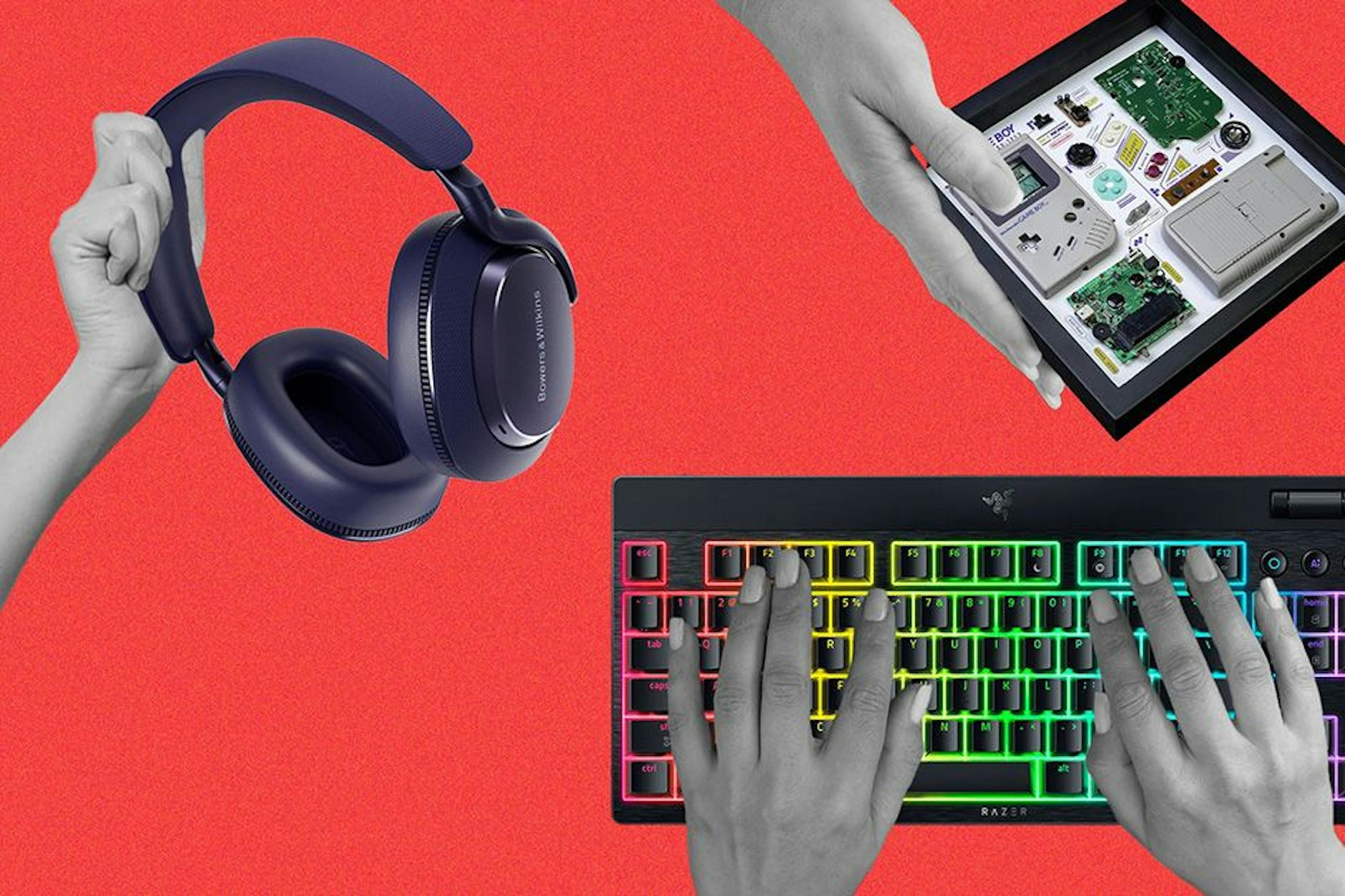 Kopfhörer, Tastatur, Gameboy – über diese Geschenke freuen sich auch „Normalos“.