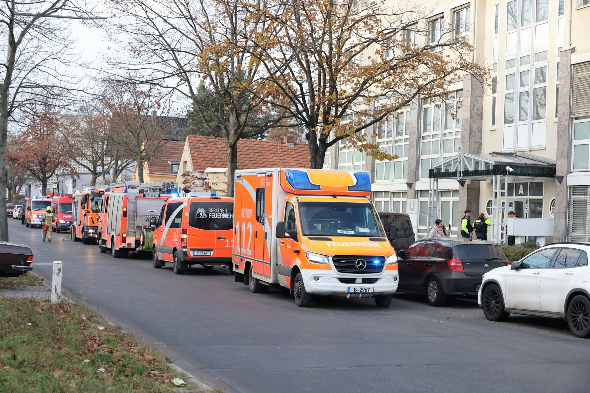 Giftstoffalarm bei der AfD im Eichhorster Weg.