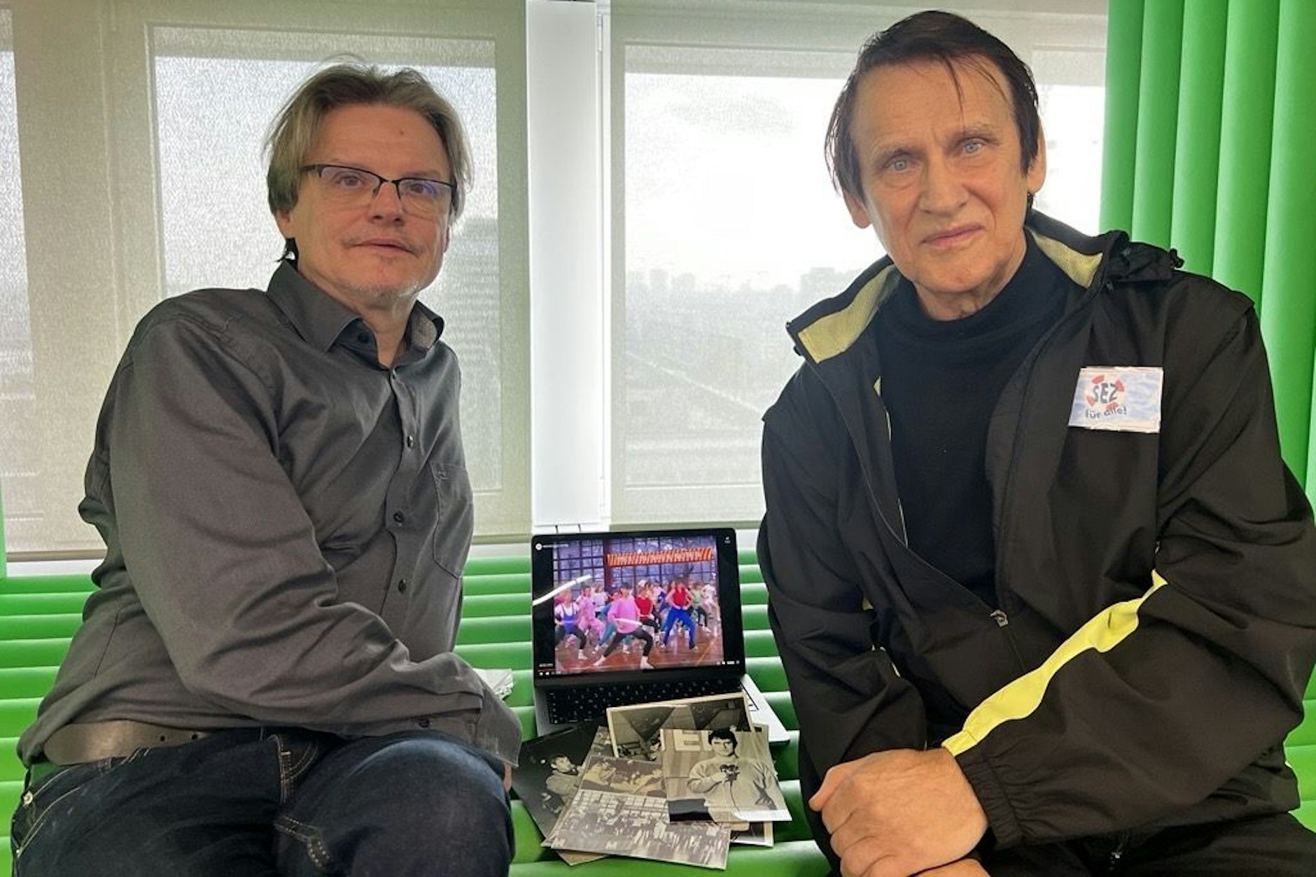 KURIER-Reporter Norbert Koch-Klaucke im Gespräch mit „Medizin nach Noten“-Moderator Karl Heinz Wendorff