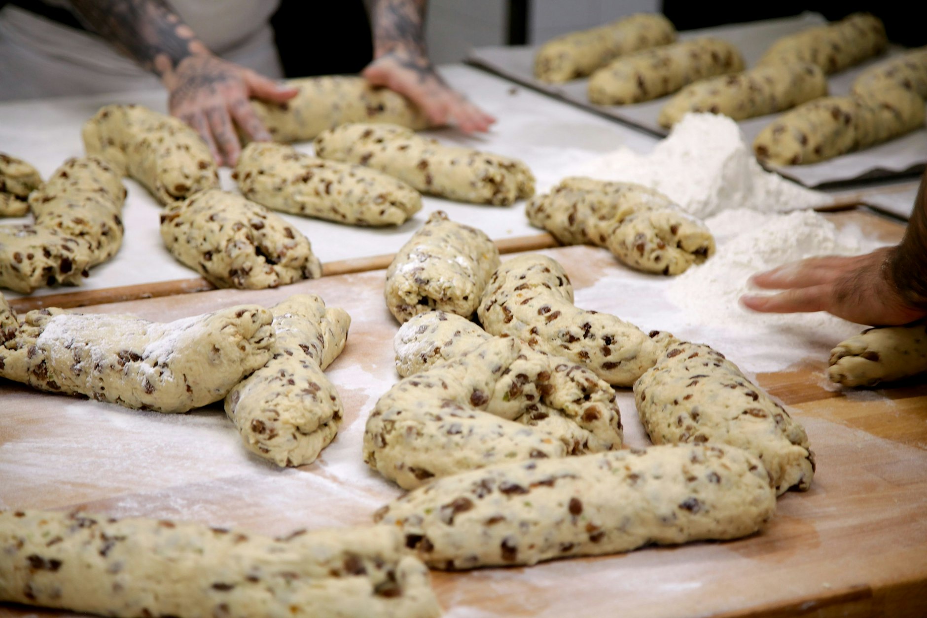 Die Dresdner Christstollen der Conditorei Kreutzkamm sind über die Grenzen hinaus beliebt.