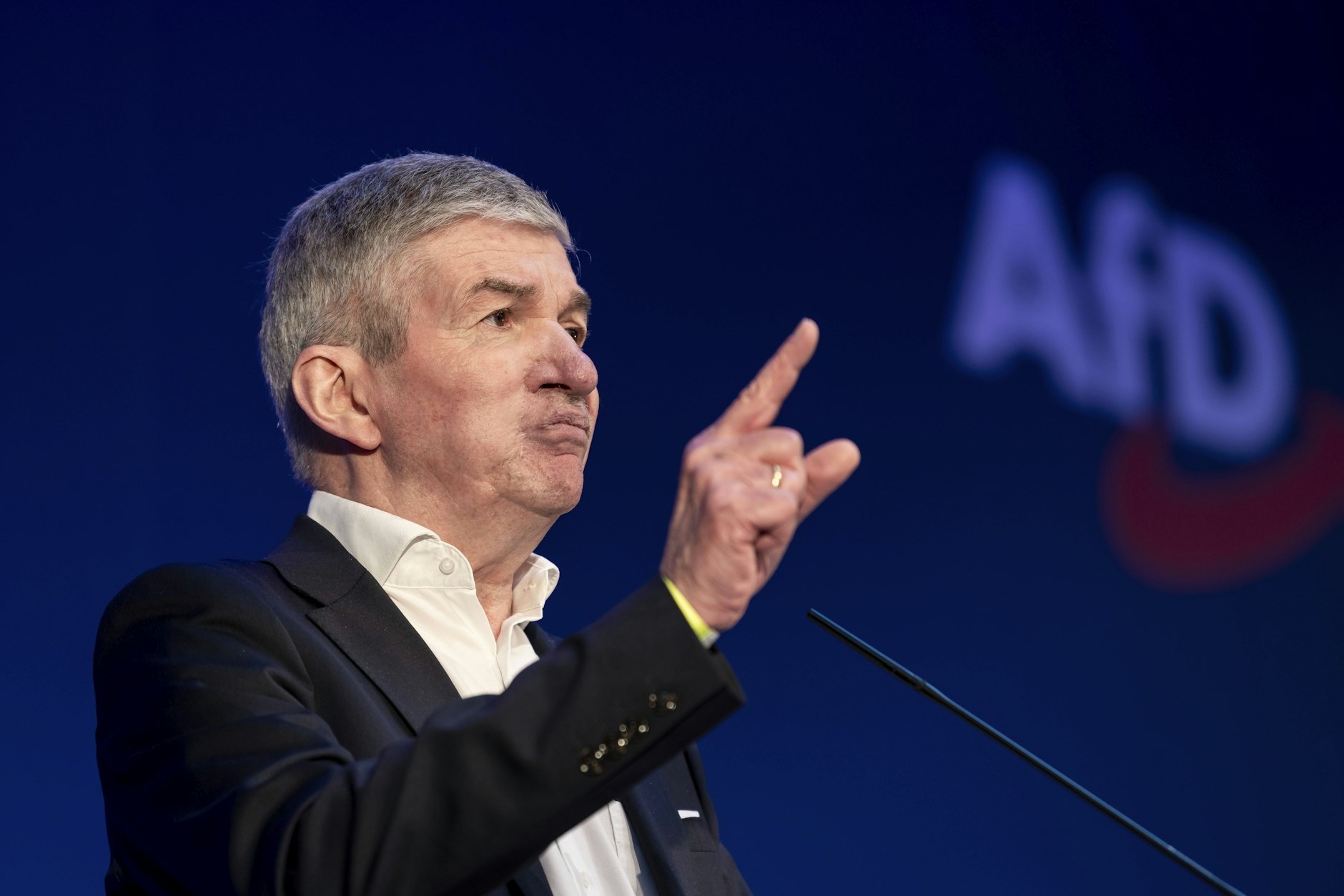 AfD-Mann Rolf Wiedenhaupt. Er prophezeit der SPD ein böses Erwachen bei der Wahl.