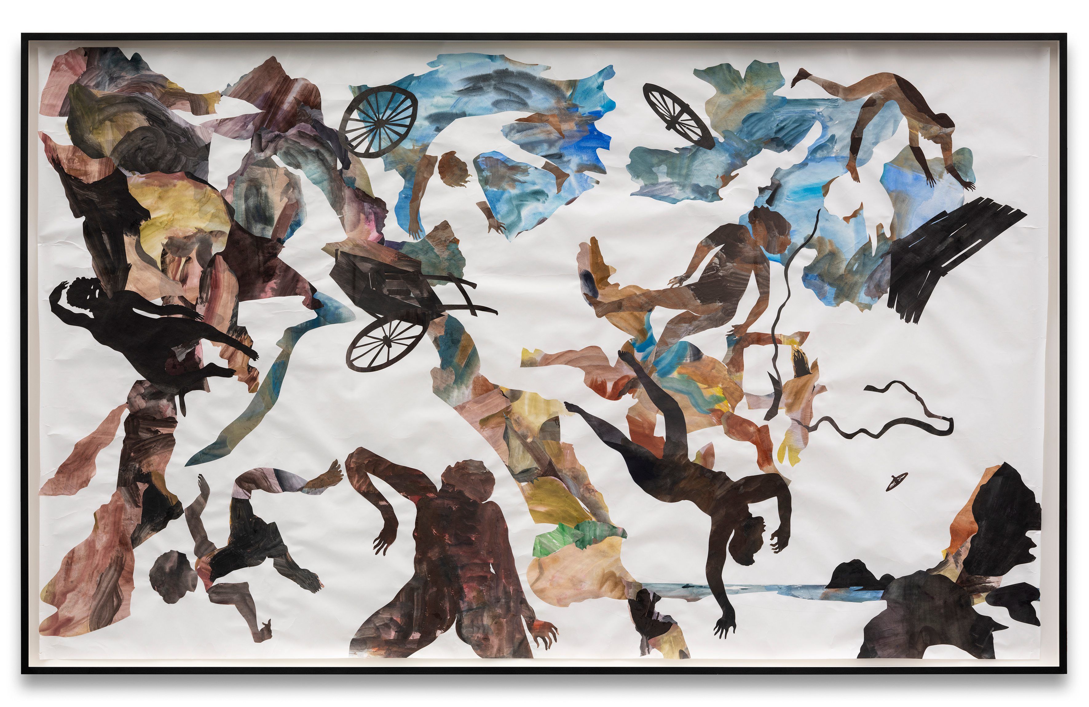 Kara Walker bei Sprüth Magers: Böse bunte Silhouetten von der verlogenen Seite der Welt