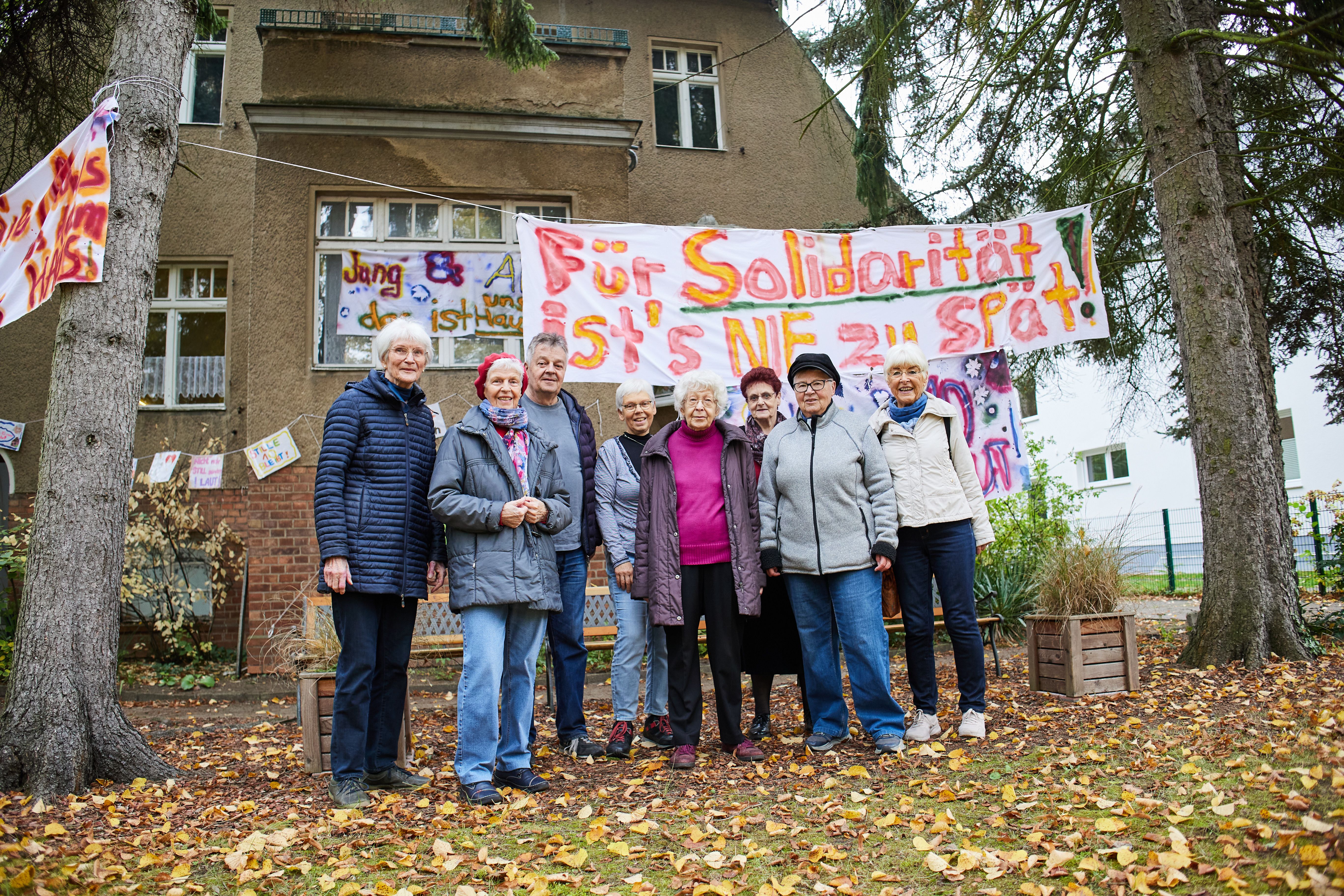 Image - „Stille Straße 10“ in Pankow: Hausbesetzer-Senioren dürfen bleiben