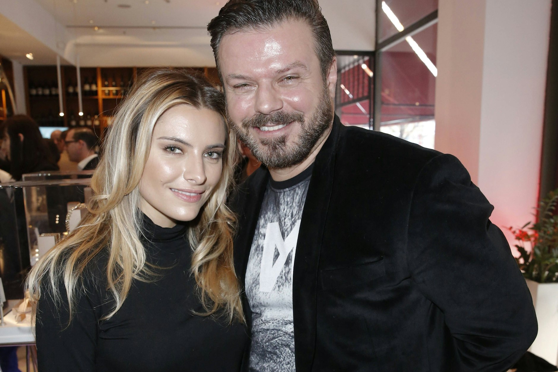 Sophia Thomalla mit Manager Alain Midzic