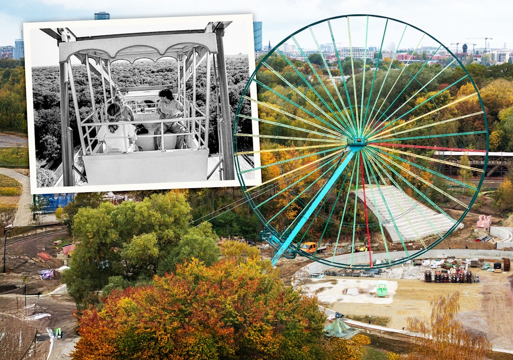 Hammer-im-Spreepark-Riesenrad-dreht-sich-mit-Gondeln-aus-der-DDR
