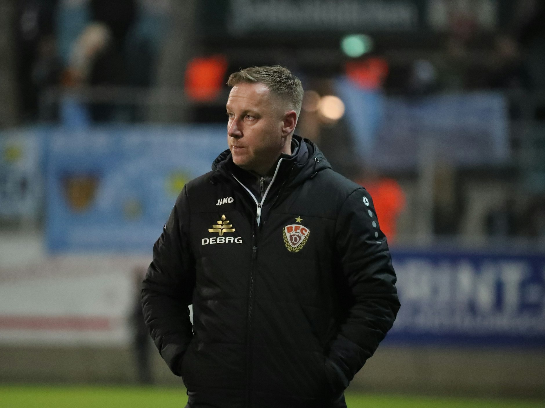 BFC-Trainer Dennis Kutrieb macht sich große Sorgen um den Portugiesen Americo Neves.