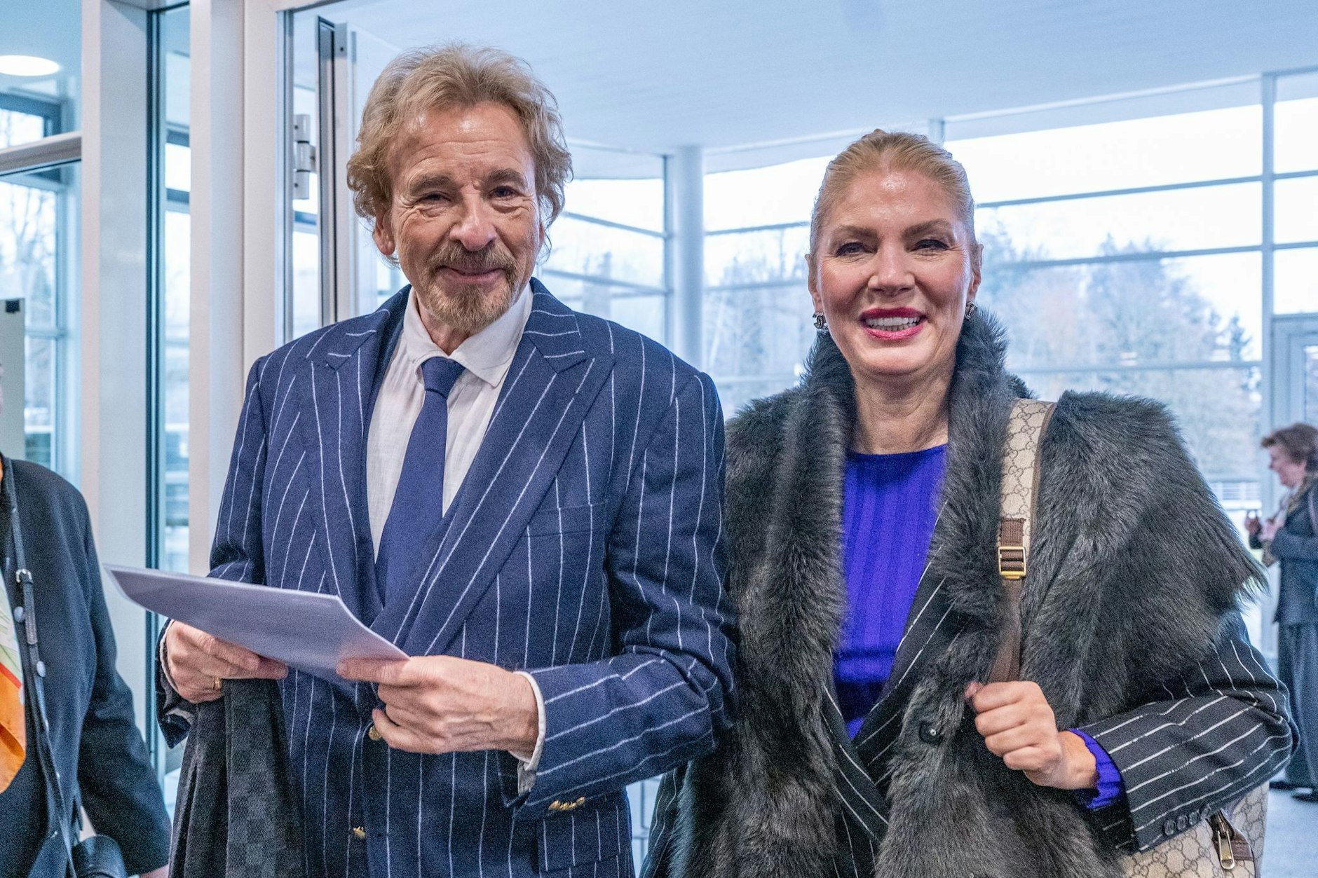 Thomas Gottschalk und seine Frau Karina. Sie gibt ihm in seiner schweren Zeit Kraft und Halt.