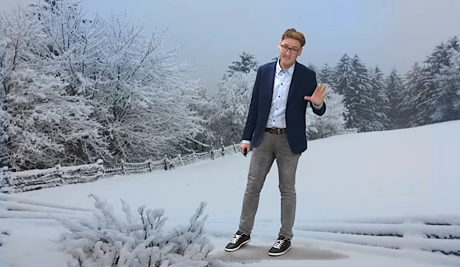 Kommt noch Schnee zu den Feiertagen: Dominik Jung schließt weiße Weihnachten nicht aus. 
