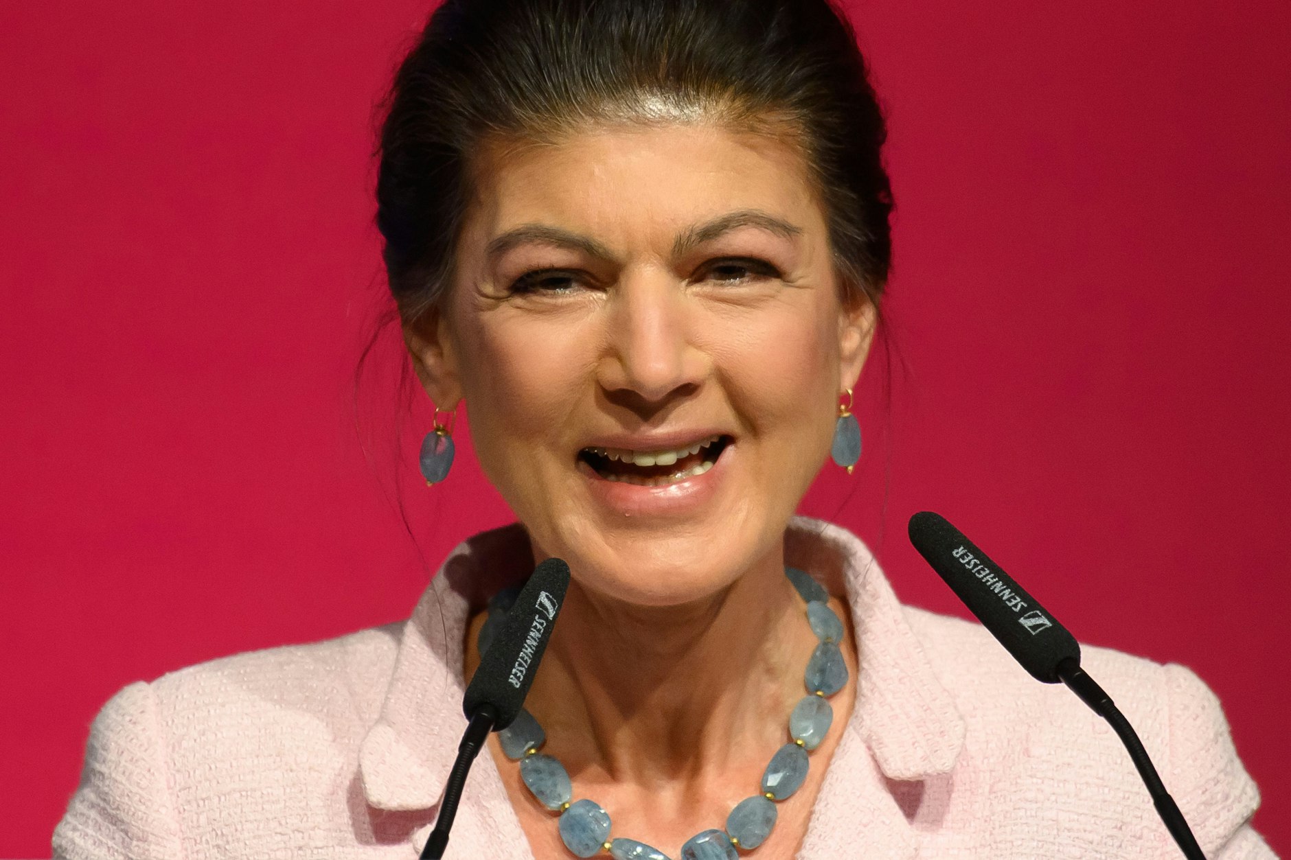Sahra Wagenknecht gründete die Partei BSW. Doch jetzt bekommt das Bündnis Sahra Wagenknecht einen neuen Namen.