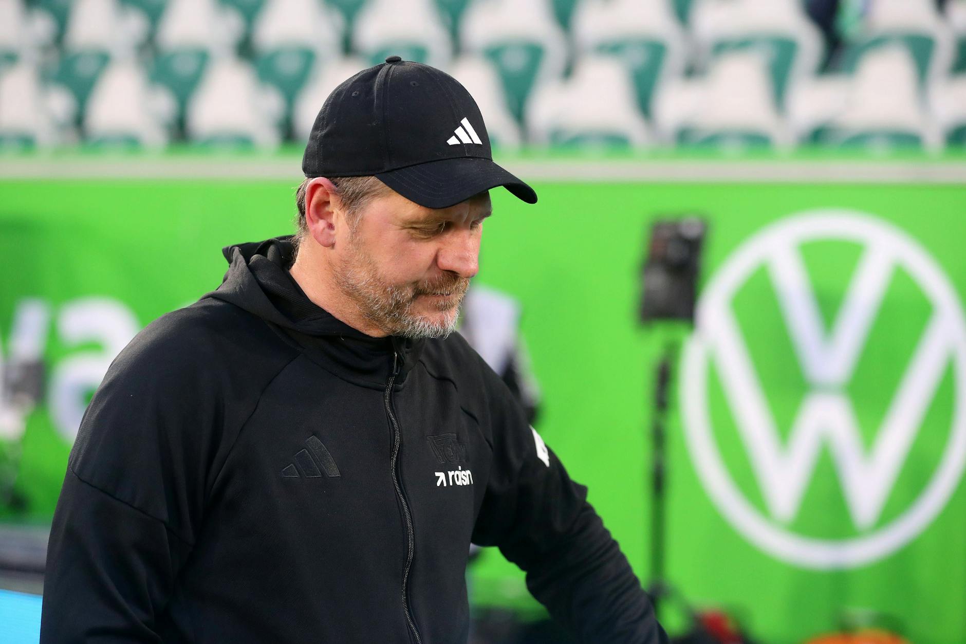Union-Trainer Steffen Baumgart nach dem 1:3 beim VfL Wolfsburg.