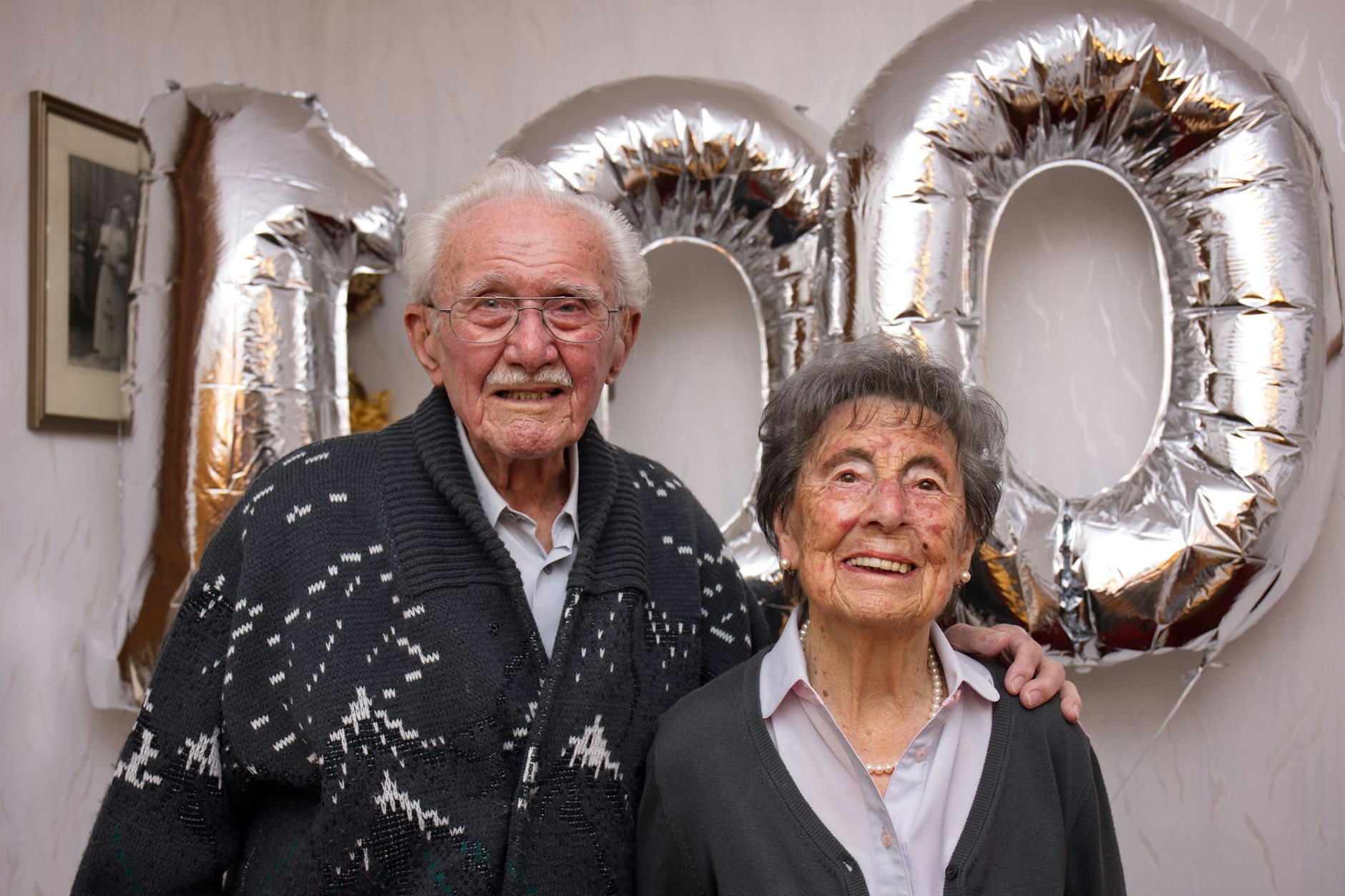 Seltenes Glück: Ehepaar wird gemeinsam 100 Jahre alt