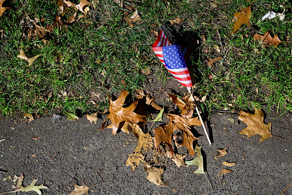 Stars and Stripes am Boden: Das regulierende System der USA ist unter Druck.