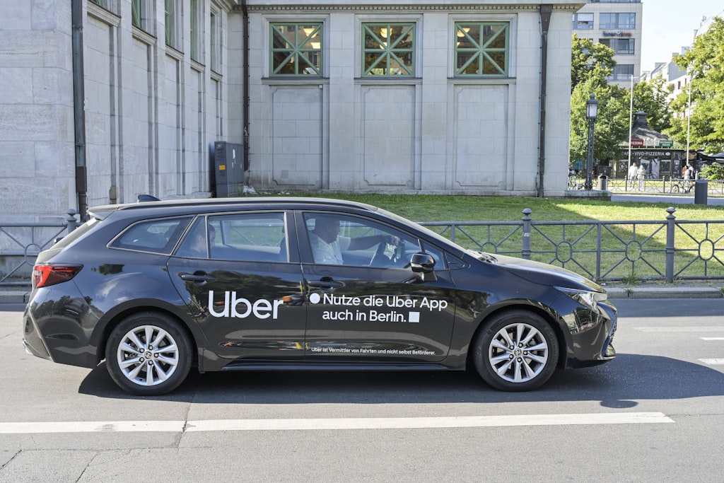 Uber-Jahresbilanz: Berliner fährt mit Uber nach Rheinland-Pfalz