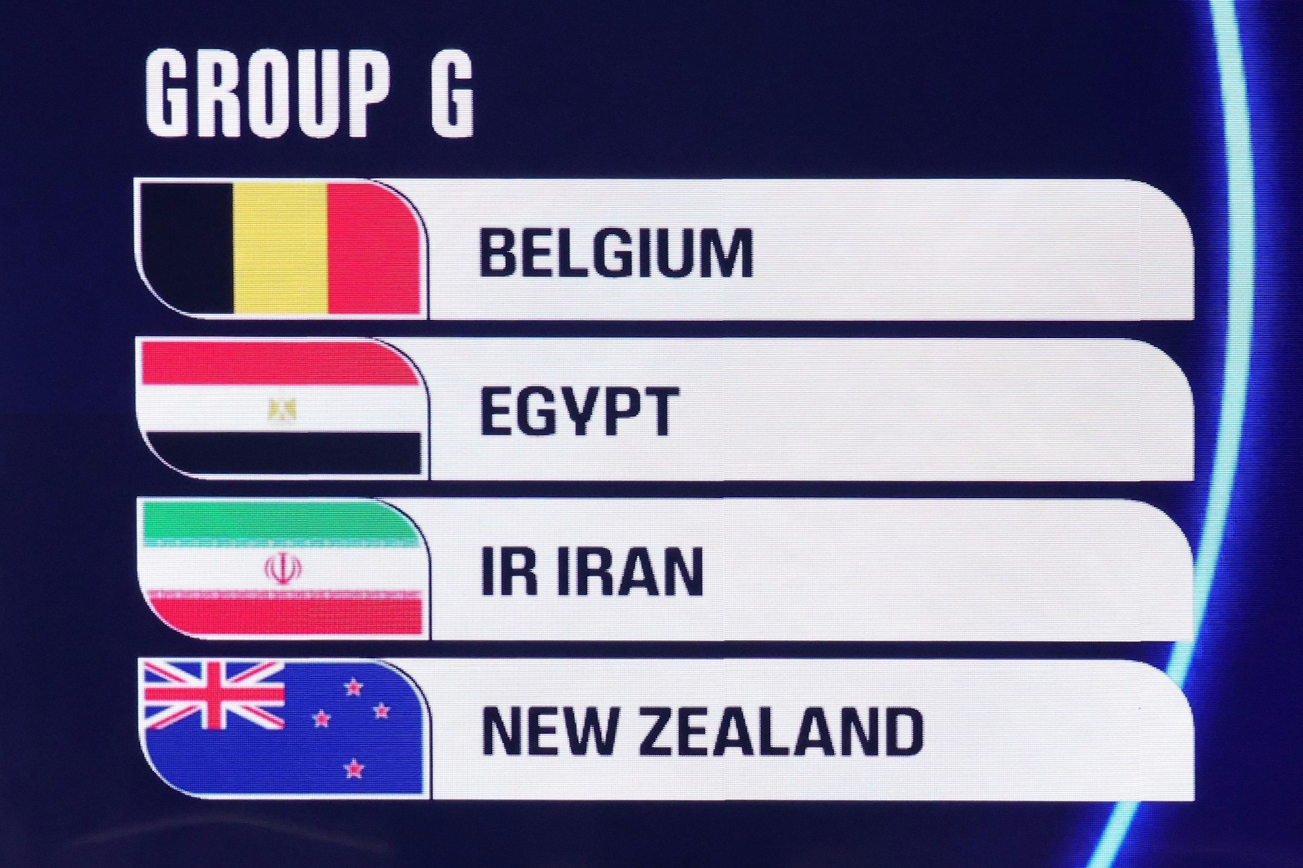 Am Freitag wurden in Washington die Gruppen für die Fußball-Weltmeisterschaft ausgelost.