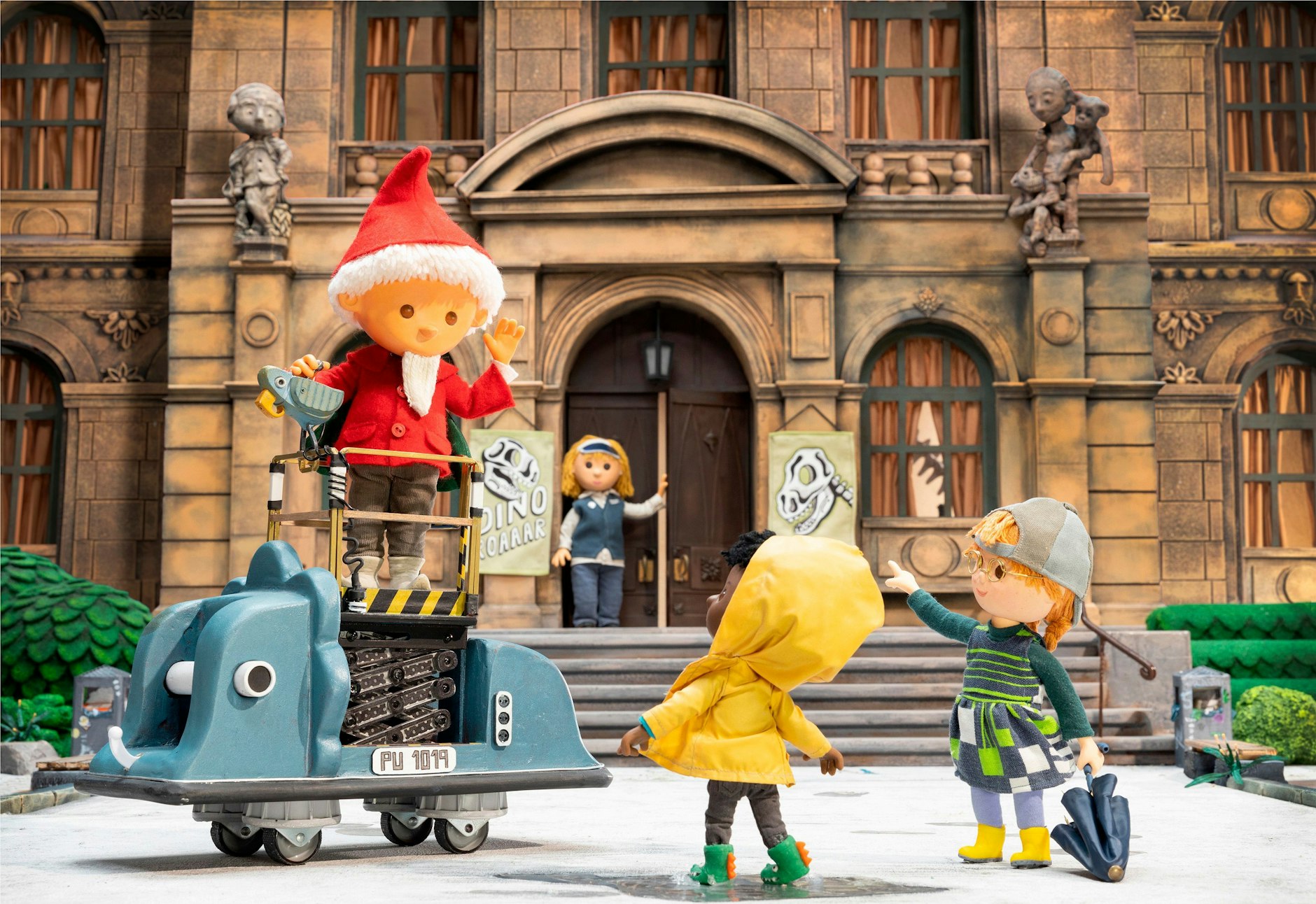 In der ersten Folge besucht das Sandmännchen das Museum für Naturkunde Berlin