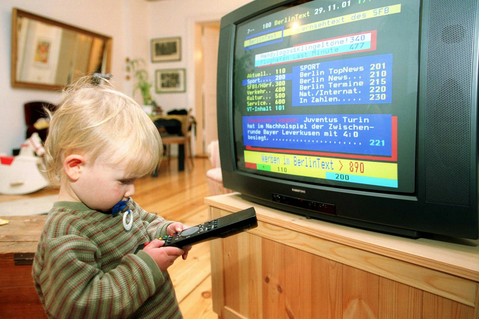Der Videotext ist kinderleicht mit der Fernbedienung zu bedienen. Das macht ihn so erfolgreich.
