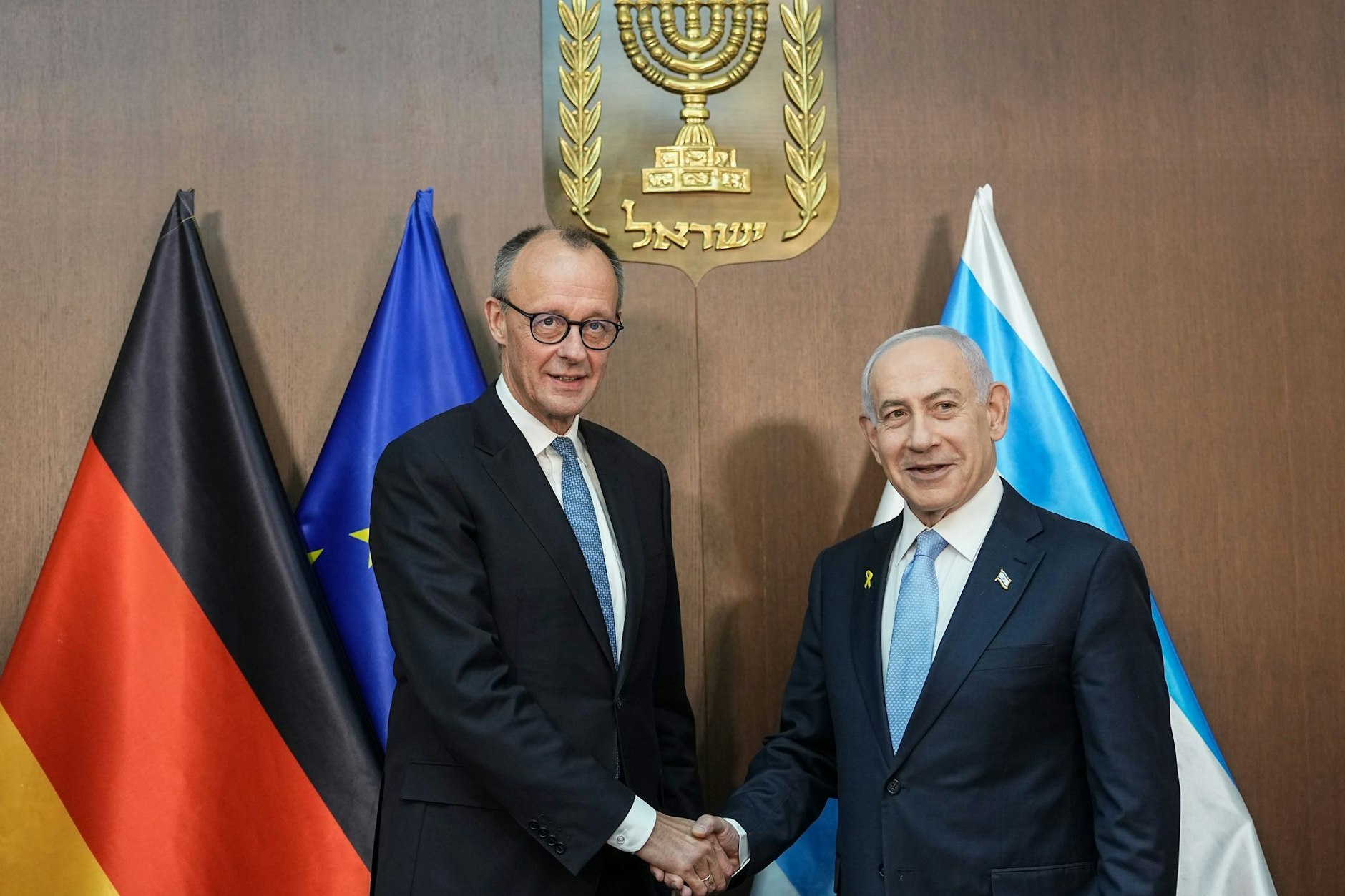 Am Sonntag traf Bundeskanzler Friedrich Merz in Jerusalem den israelischen Ministerpräsidenten Benjamin Netanjahu.