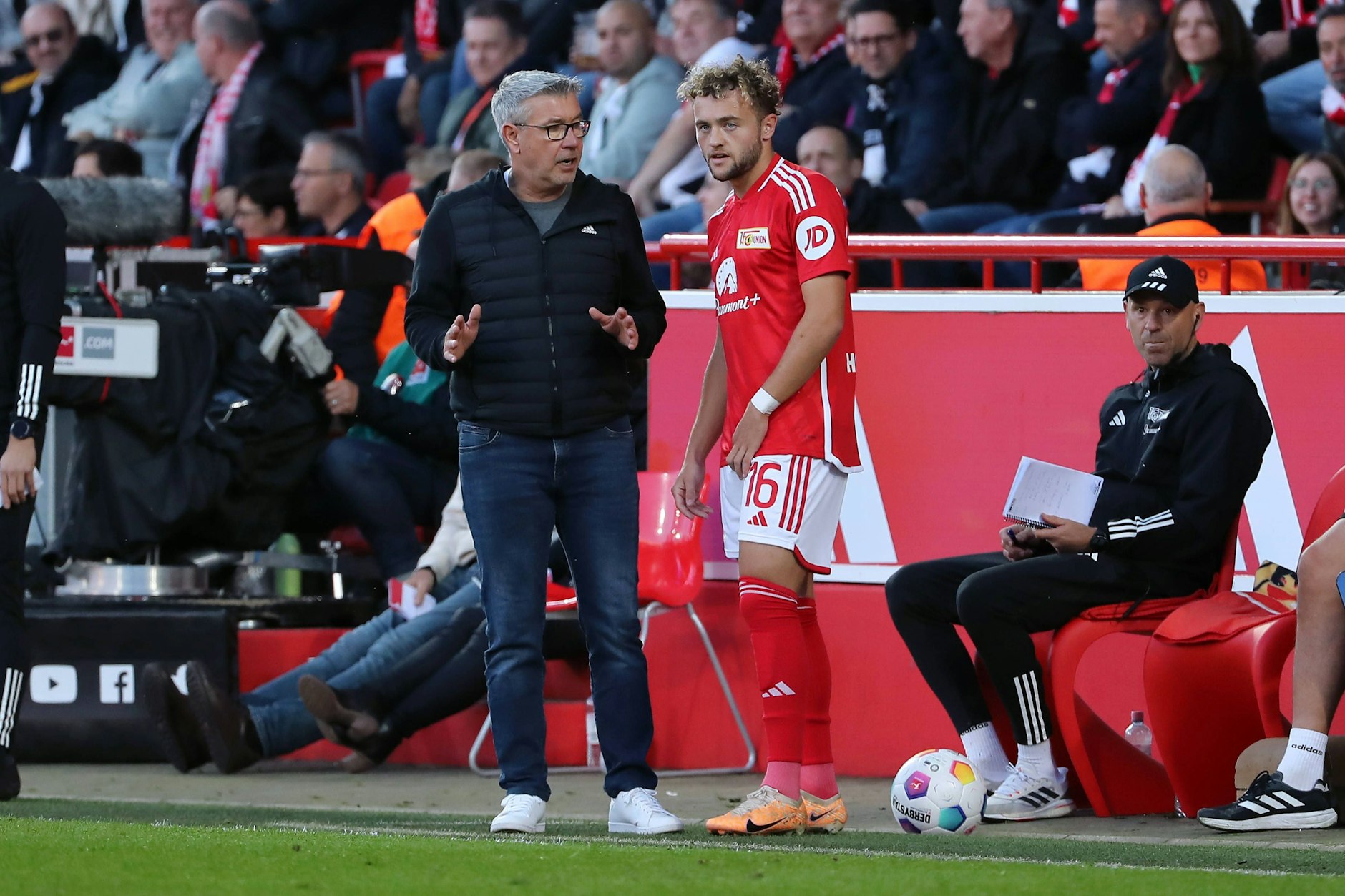 Trainer Urs Fischer und Benedict Hollerbach arbeiten jetzt wieder in Mainz zusammen.