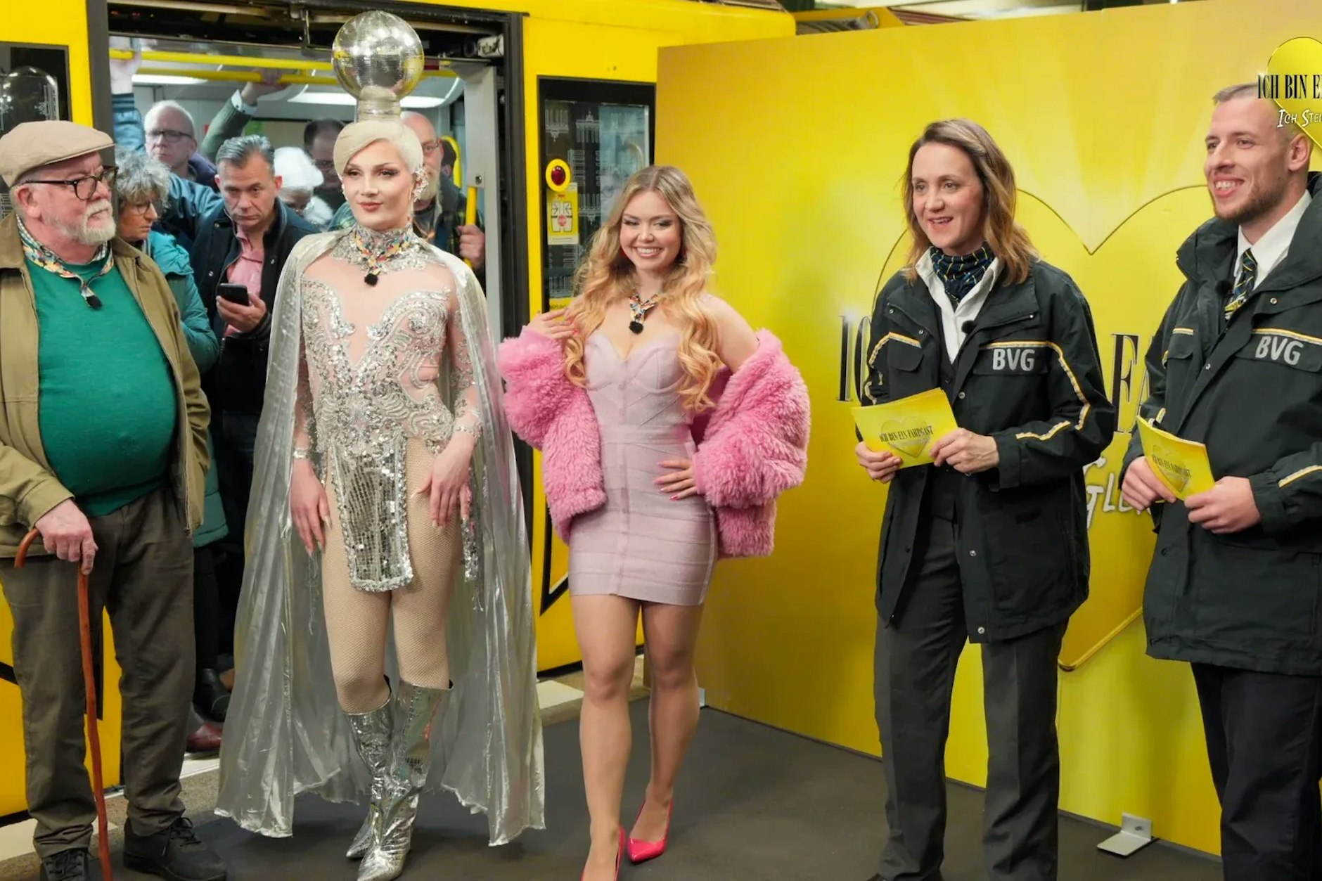 Alle Berliner dürfen am Ende für den Sieger der BVG-Show abstimmen.