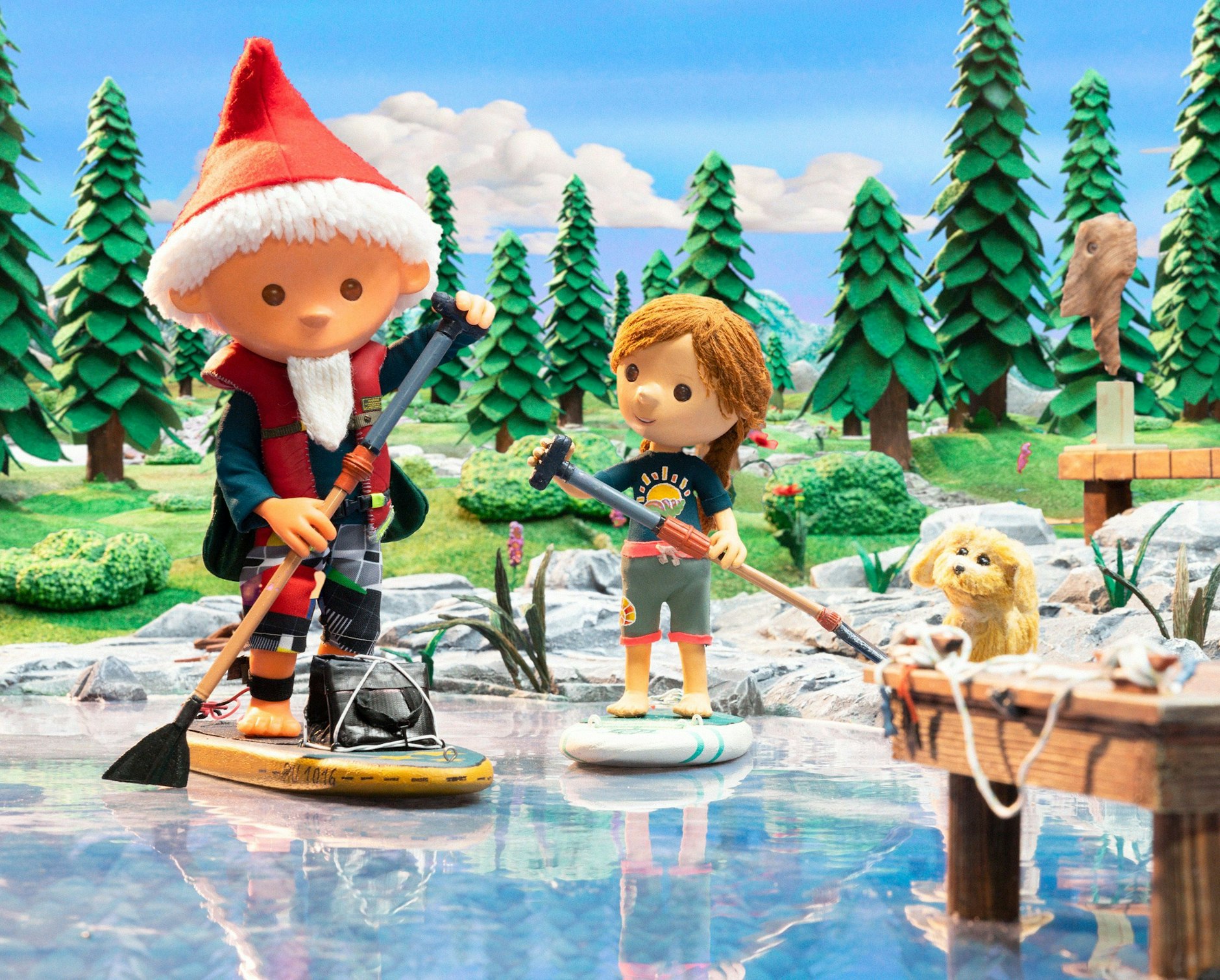 In der dritten Folge ist das Sandmännchen auf einem Berliner See unterwegs,