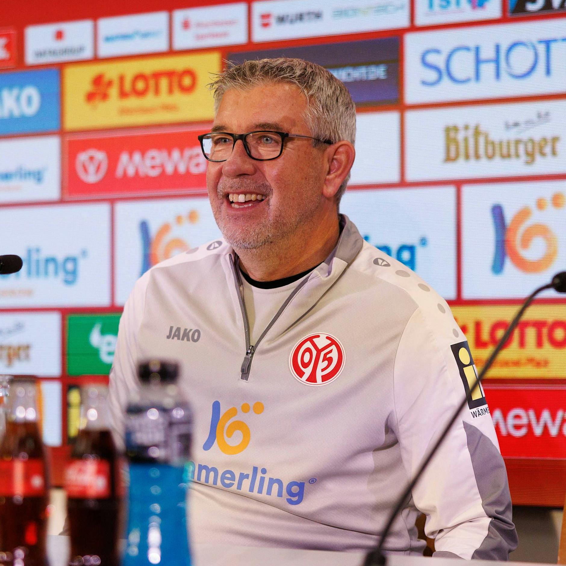 Union-Wehmut: Urs Fischer trägt jetzt Mainz-Wappen auf der Brust