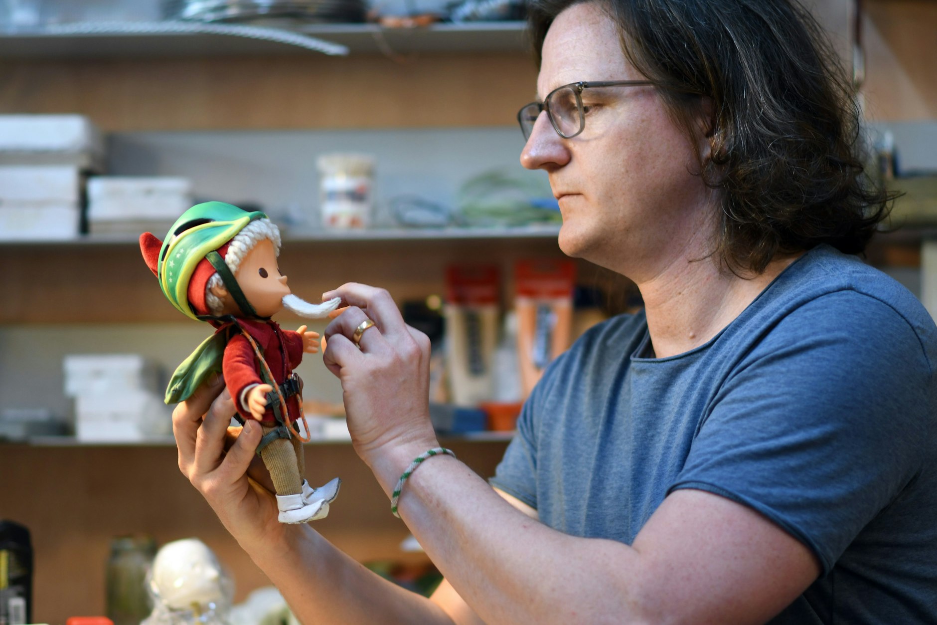 Stefan Schomerus ist Regisseur der Sandmann-Episoden, hat auch die neuen Geschichten geschrieben.