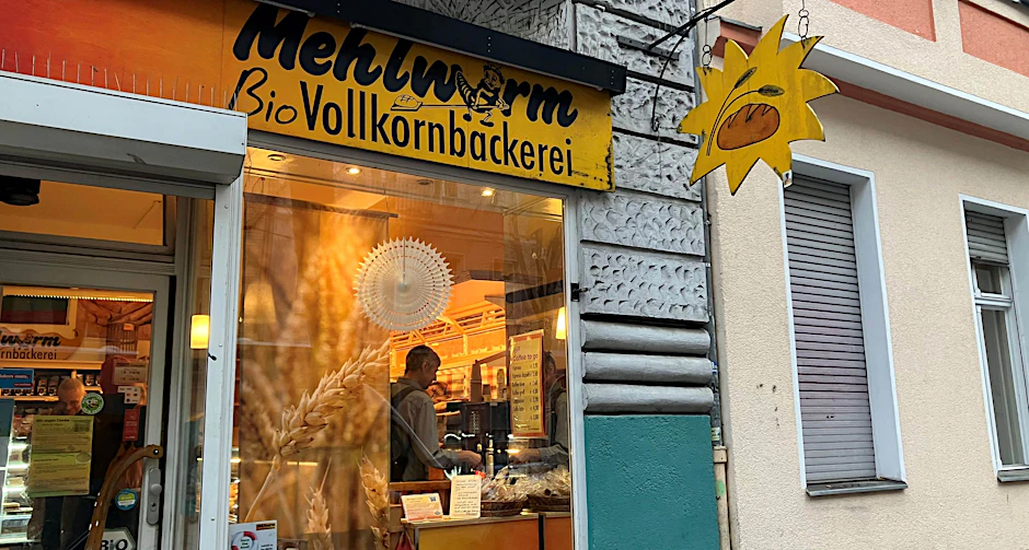 Die Bäckerei Mehlwurm in Neukölln.