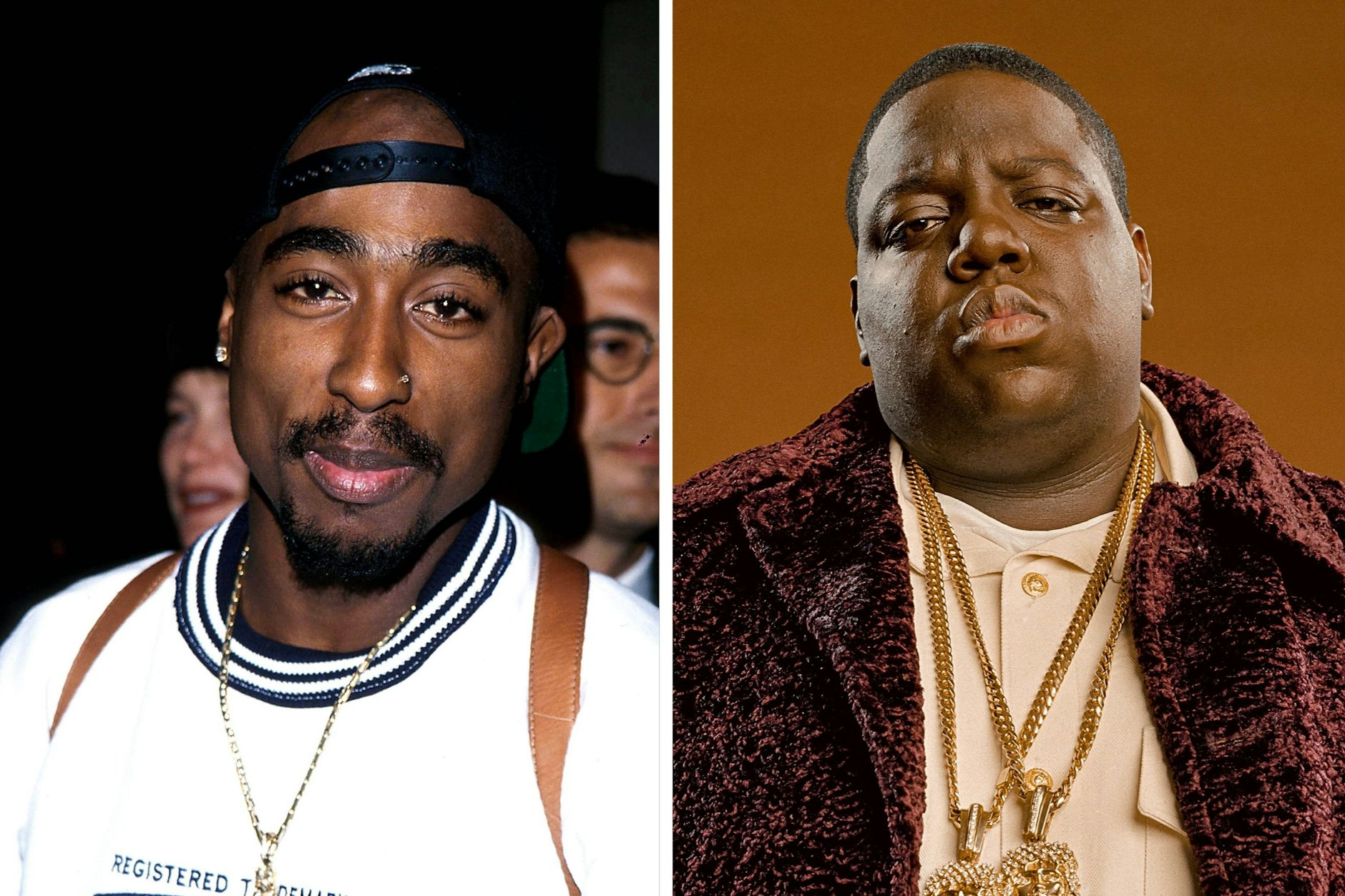 Wurden beide vor fast 30 Jahren erschossen: Tupac Shakur und The Notorious B.I.G.