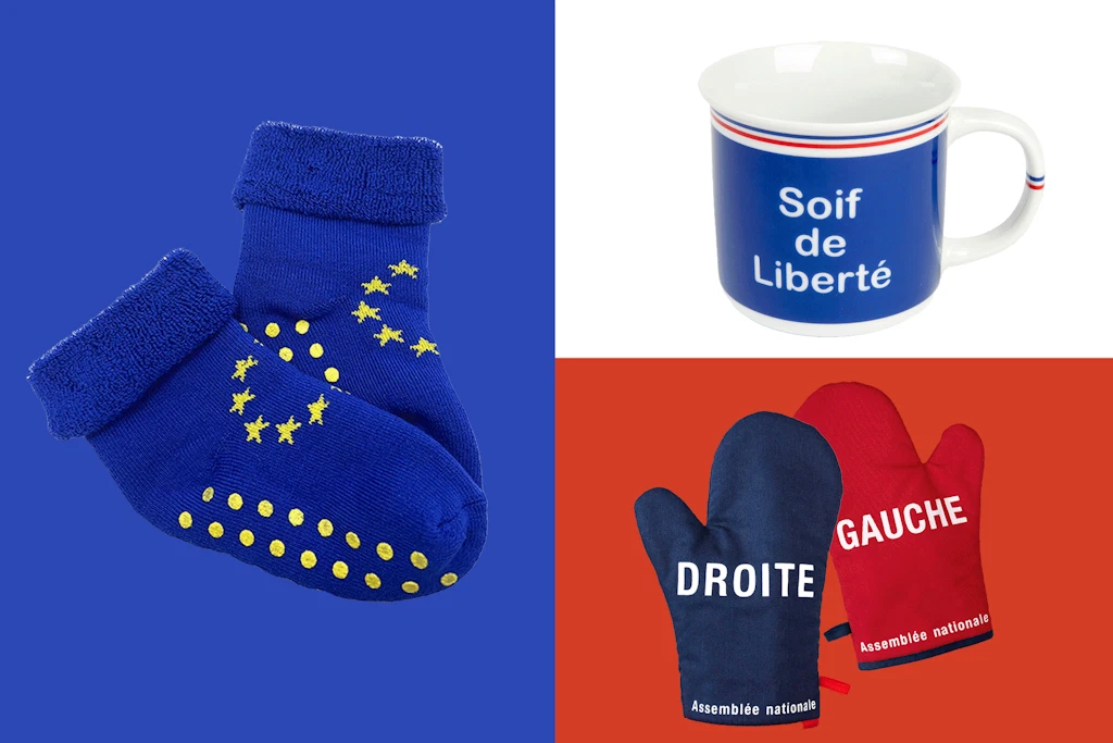 Brüssel, Paris, Westminster – oder doch Washington: Die Merch-Shops von Parlamenten und des White House haben mehr zu bieten als Kugelschreiber.