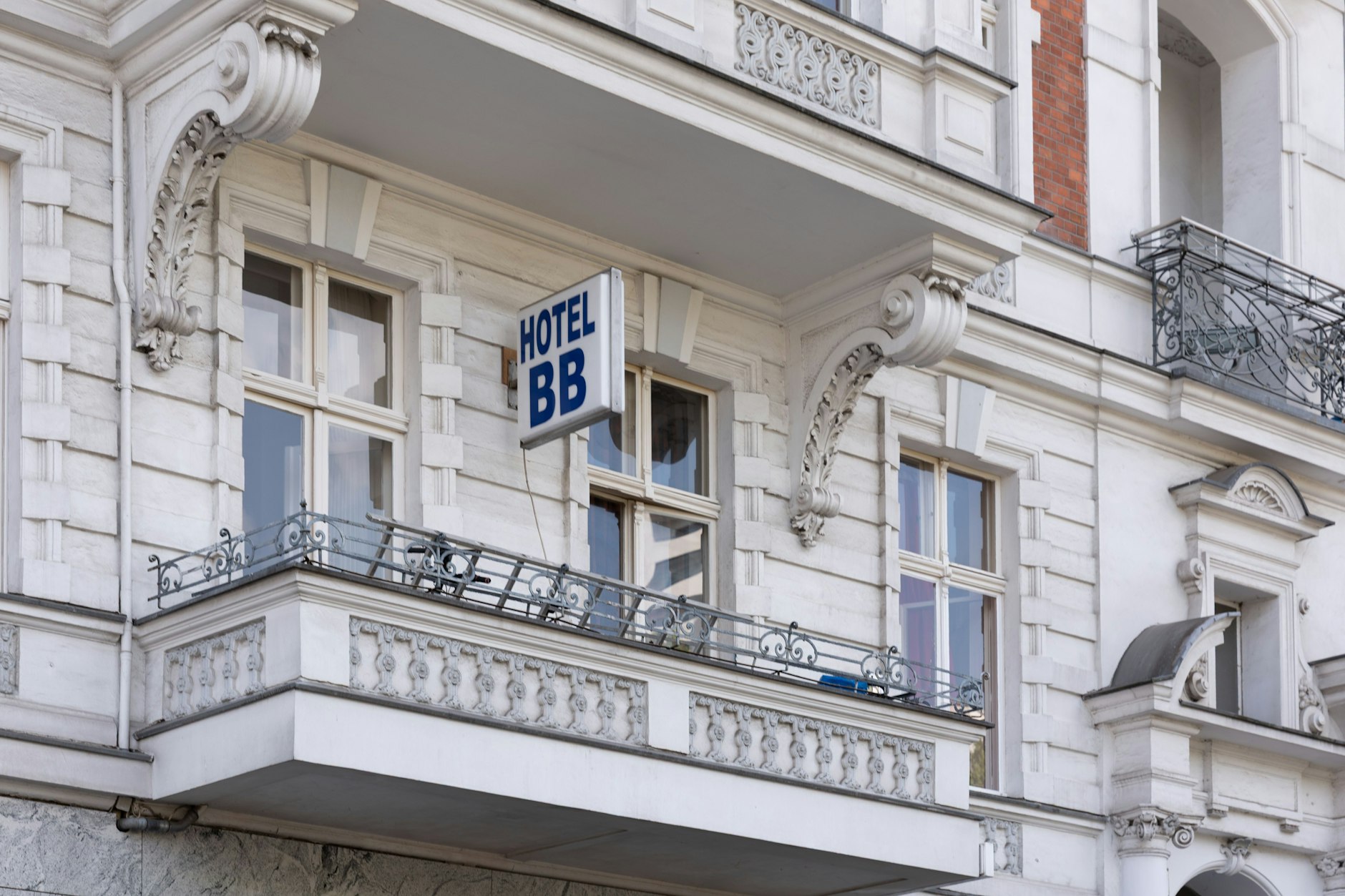 Das Hotel BB in Berlin-Schöneberg, hier werden künftig keine Obdachlosen mehr untergebracht.