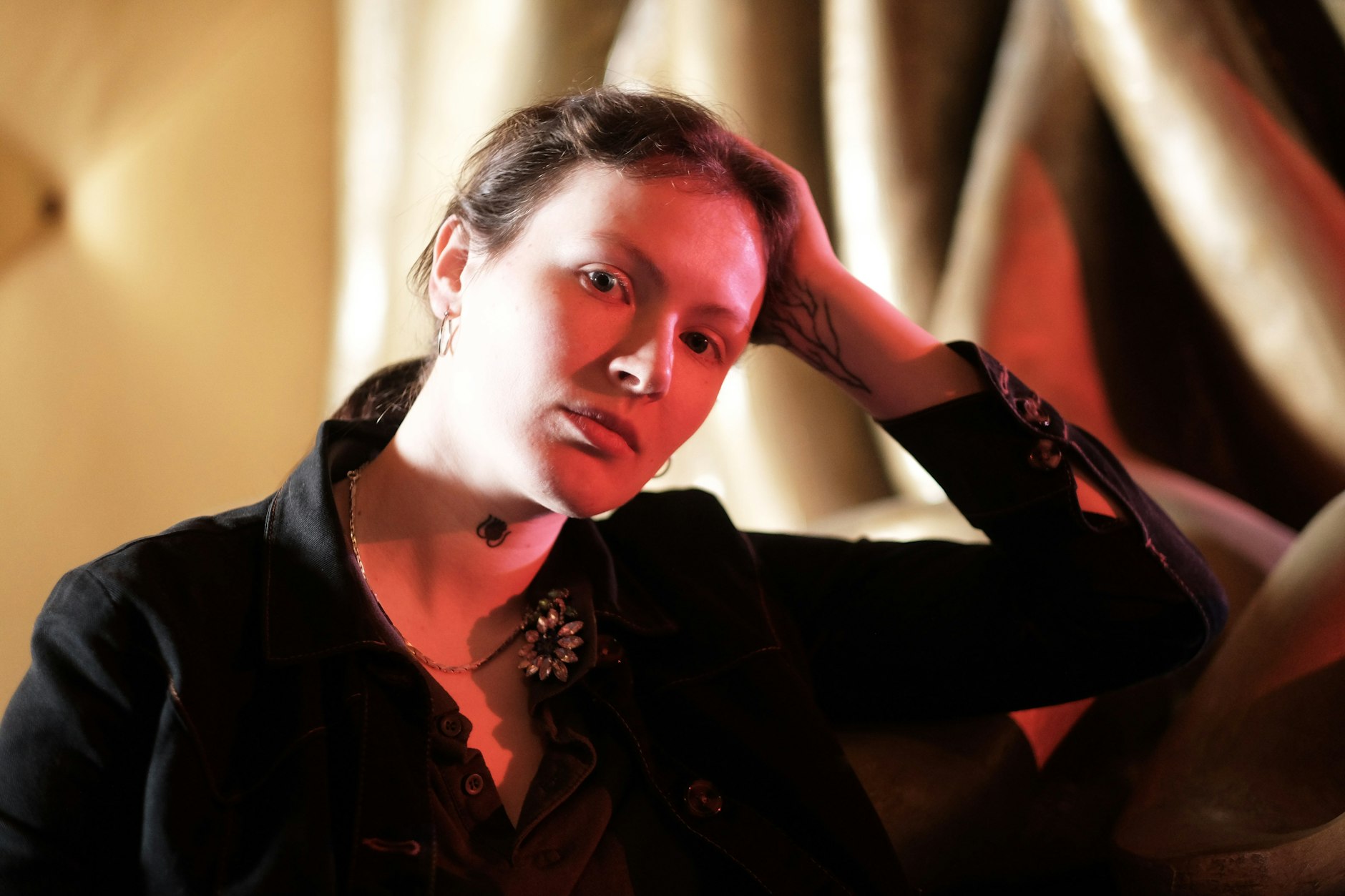 Rosa Anschütz bei unserem Treffen im Filmtheater am Friedrichshain