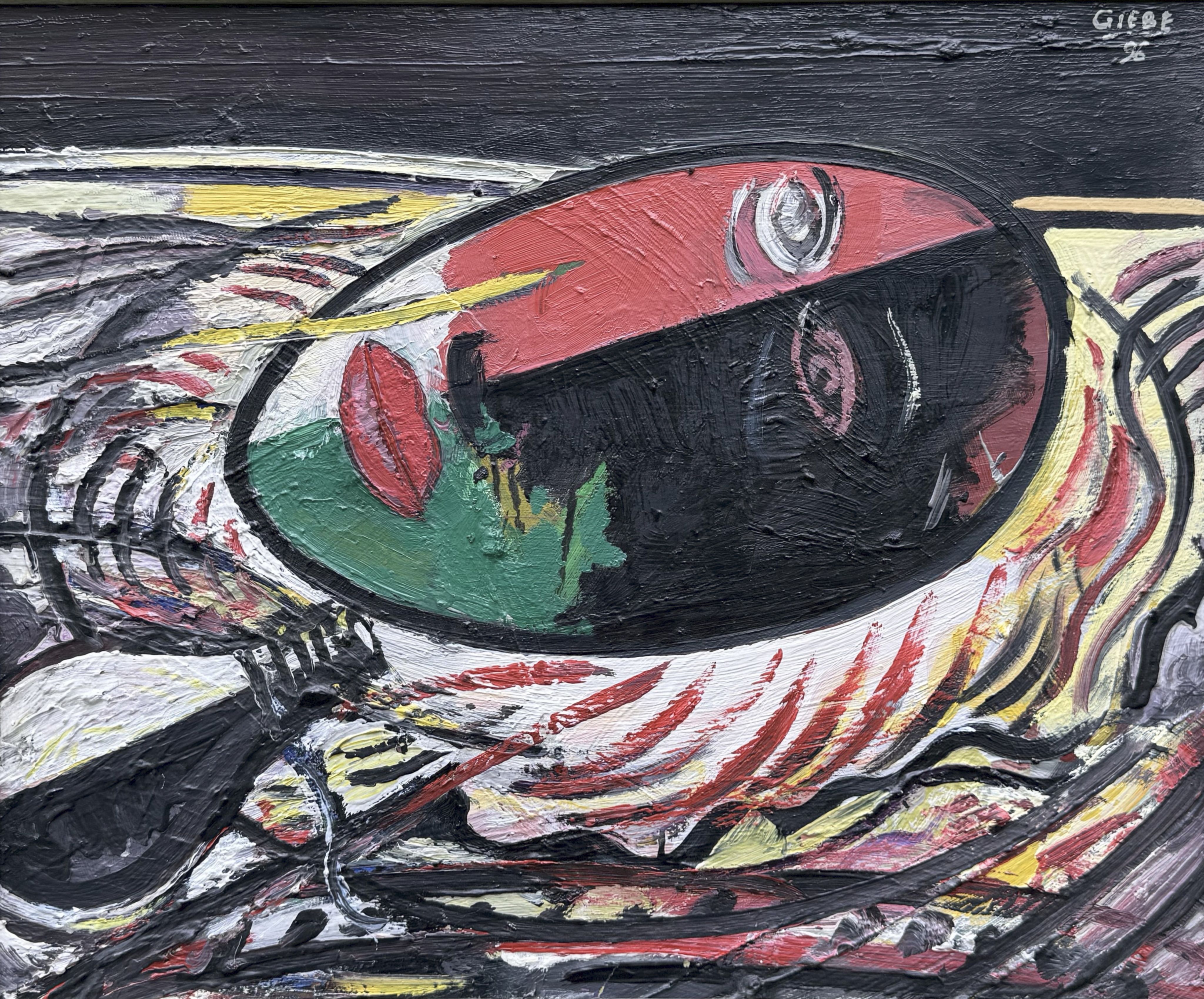 Jahresringe eines Malers: Hubertus Giebes Bilderwelt zwischen Geschichte und Gegenwart