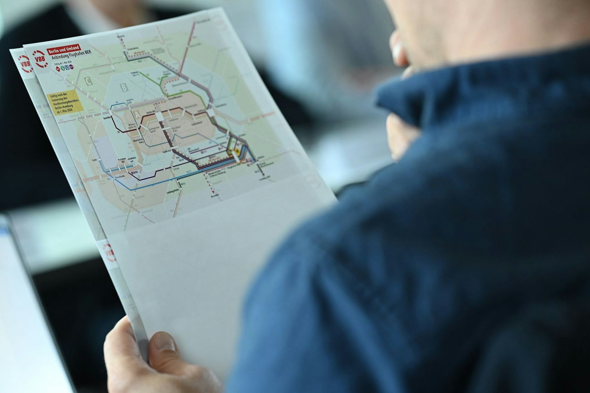 Der Streckenplan zeigt, wie Reisende ab sofort schneller zum BER kommen.