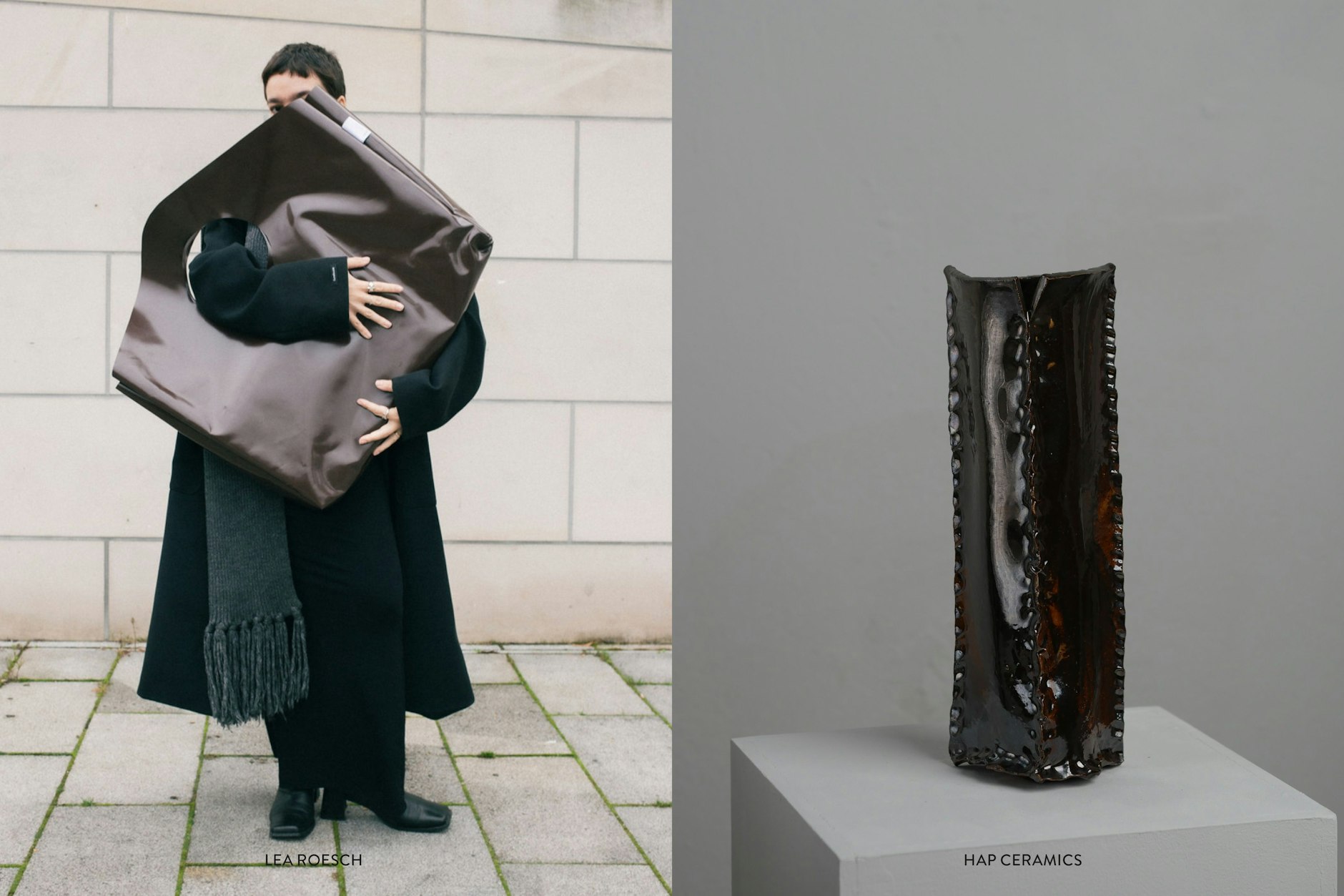 Lea Roesch und HAP Ceramics: teilnehmende Labels des Johanna Gauder Winter Markets